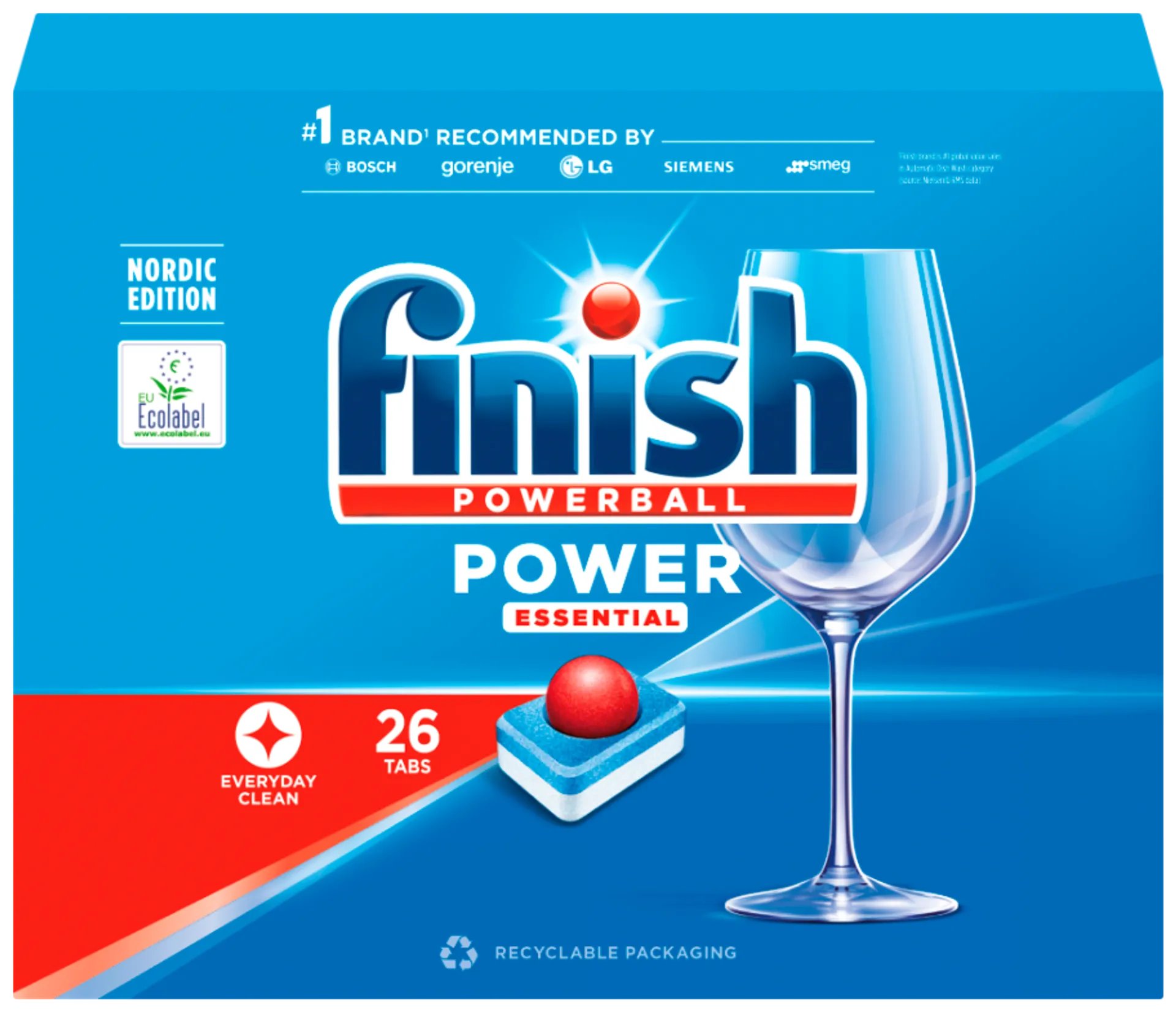 Finish Power Essential konetiskitabletti 26kpl