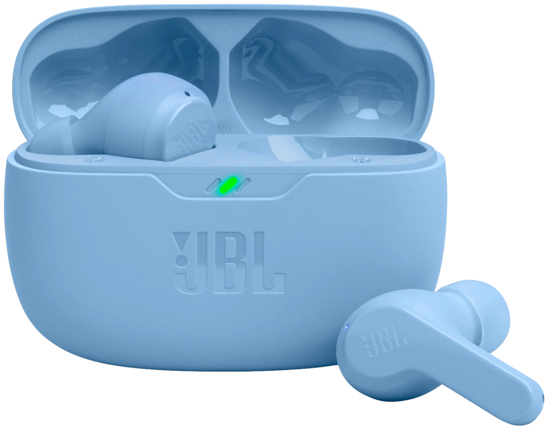 JBL Bluetooth nappikuulokkeet Vibe Beam sininen - 1