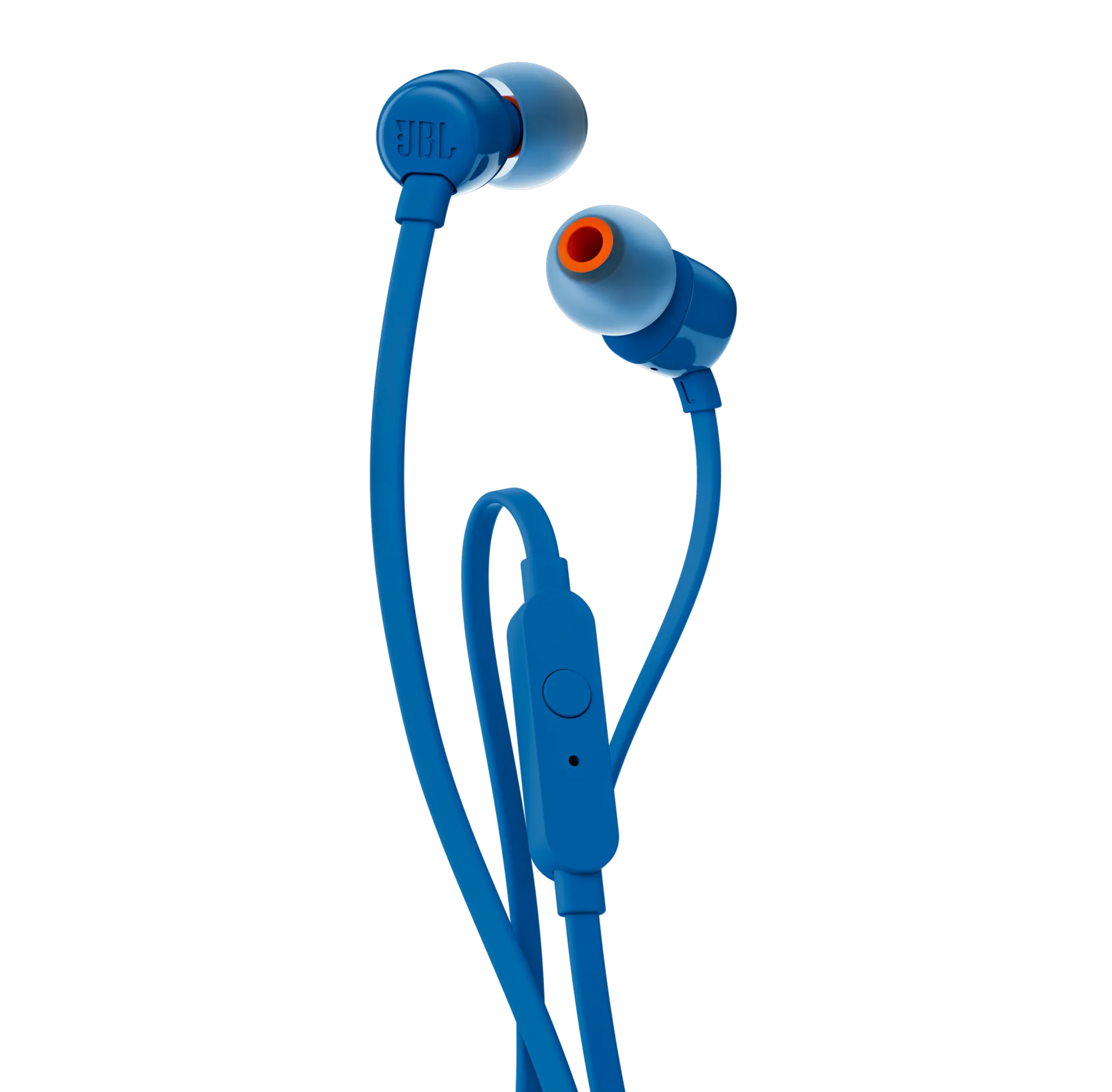 JBL nappikuulokkeet mikrofonilla T110 sininen - 1