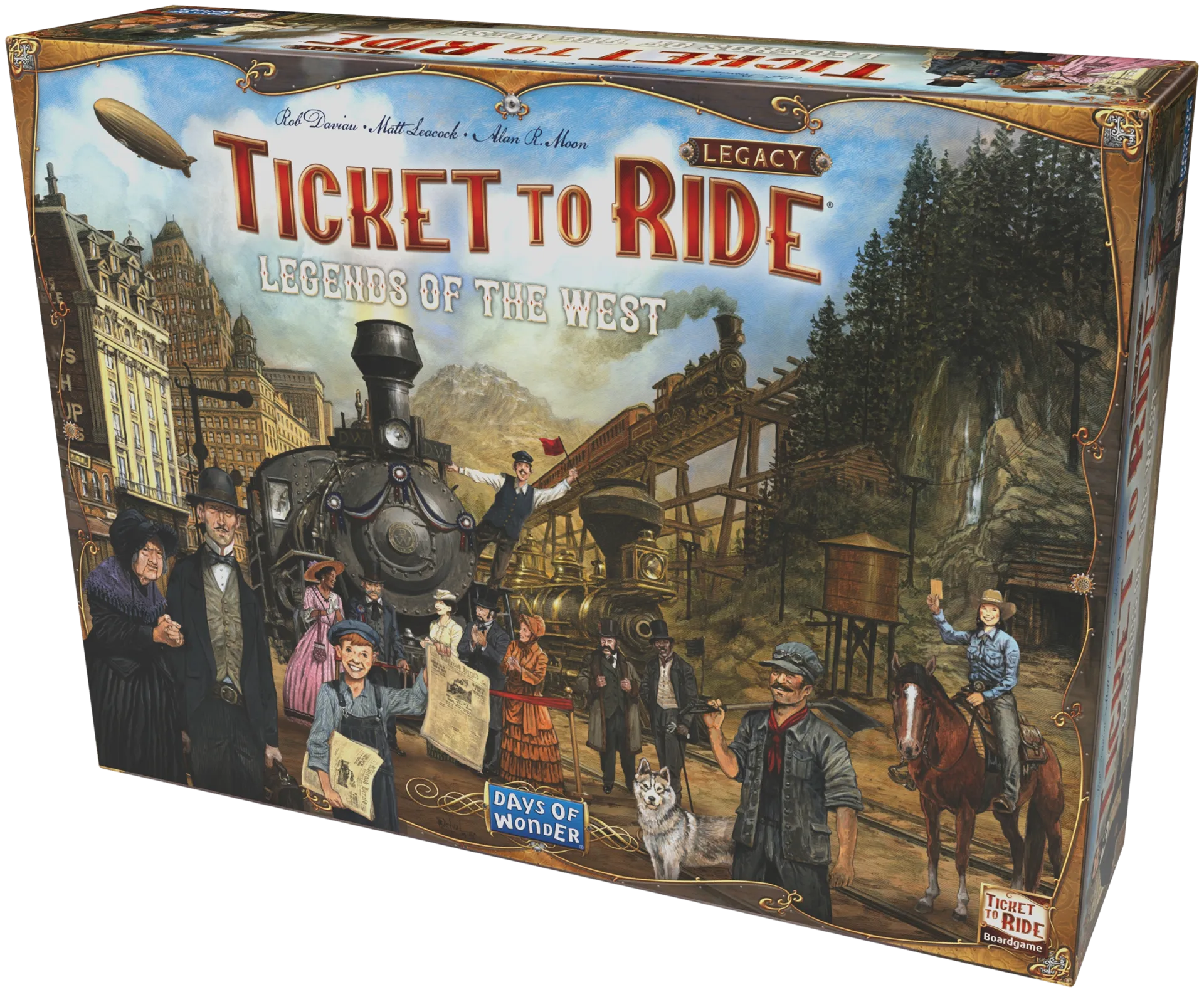 Ticket to Ride Legacy: Legends of the West - 4