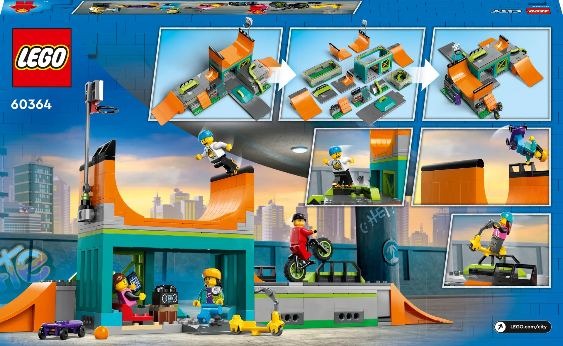 LEGO My City 60364 Skeittipuisto - 2