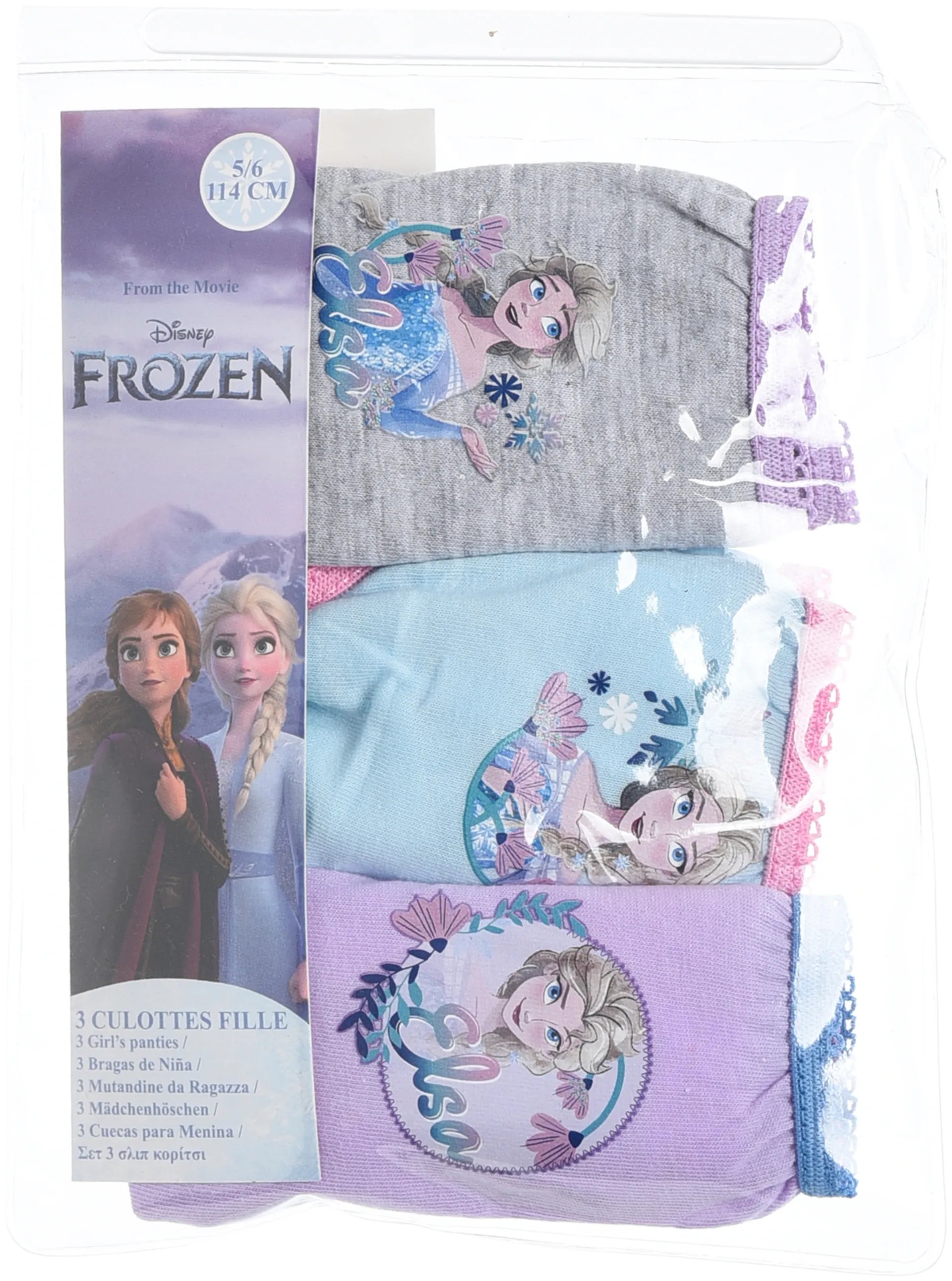 Frozen lasten alushousut 3-pack - Set 1 - 2