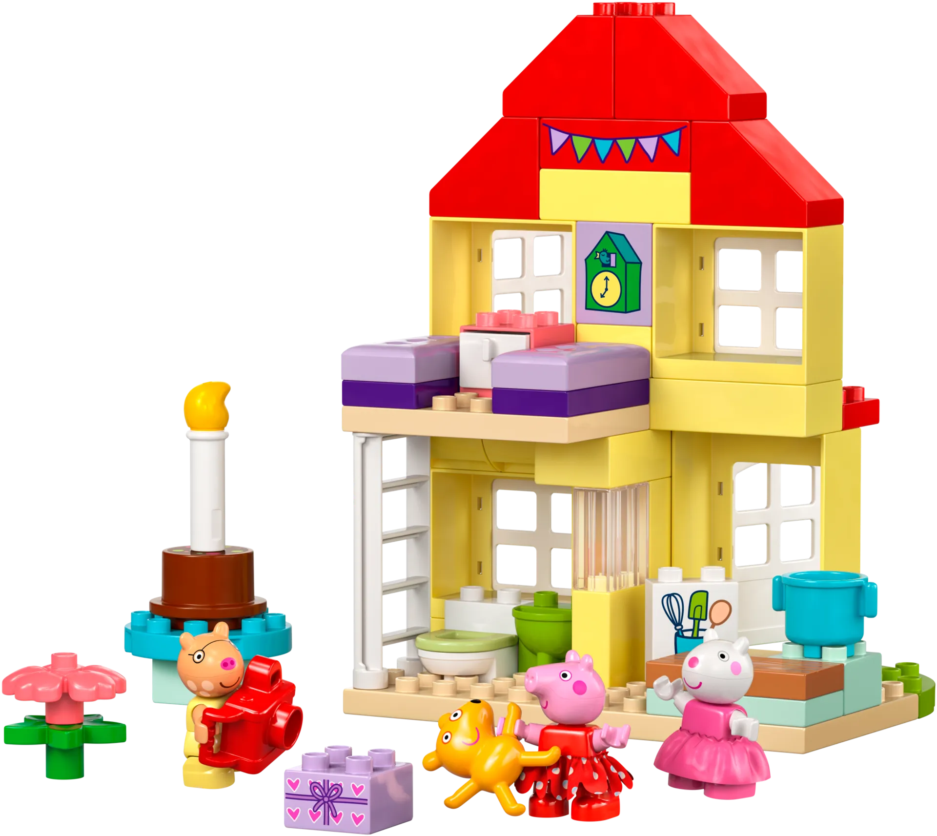 LEGO Peppa Pig 10433 Pipsa Possun syntymäpäivätalo - 4