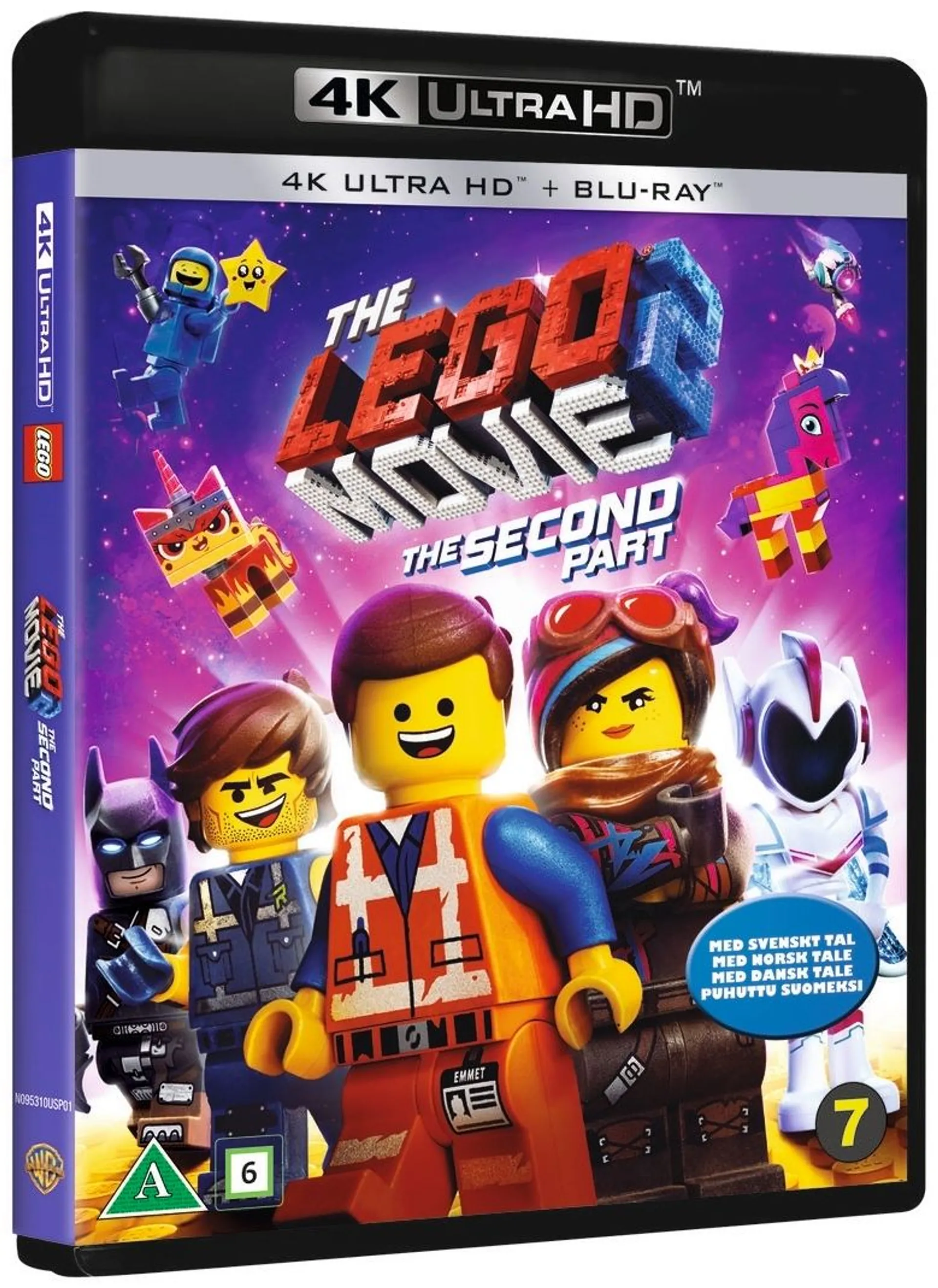 Lego Movie 2 4K UHD + Blu-ray