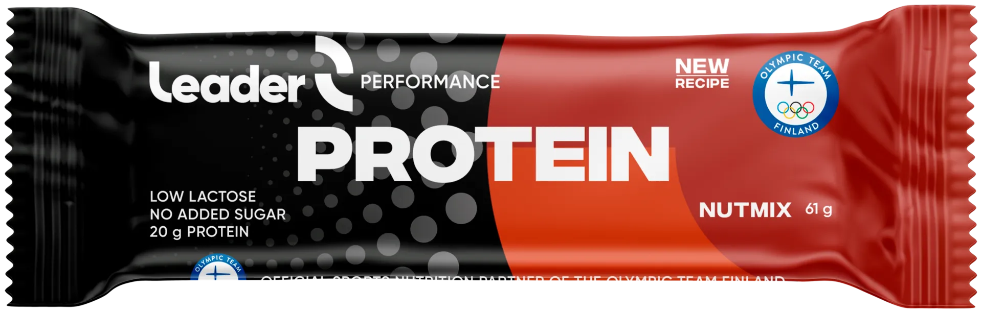 Leader Performance Protein Nutmix pähkinäproteiinipatukka 61 g