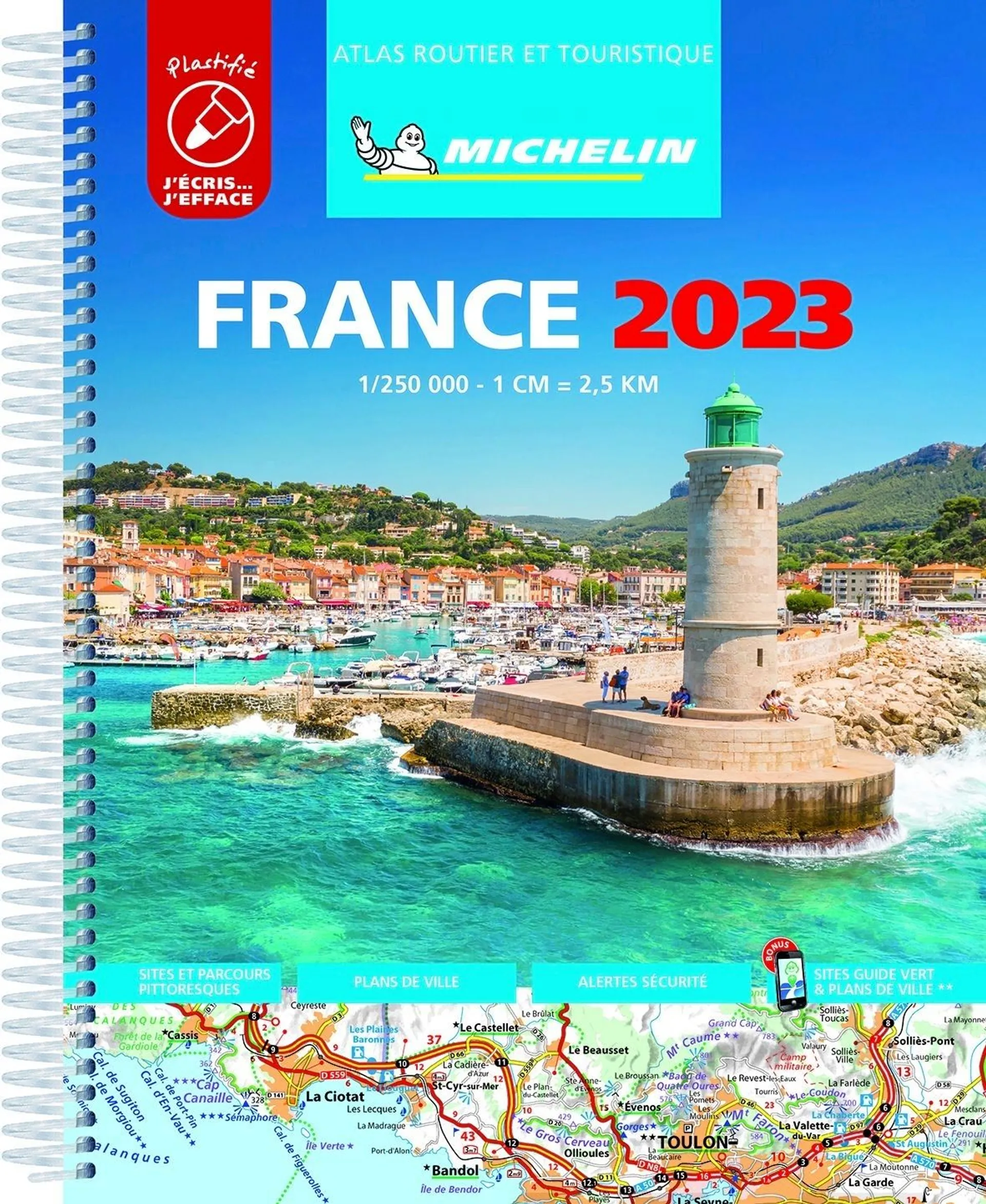 France, Michelin Atlas / Ranska, Michelin tiekartasto
