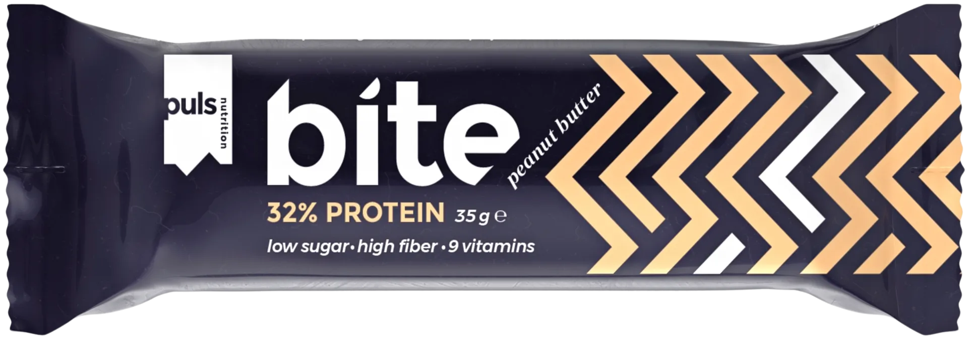 PULS Bite 35g maapähkinä vahäsokerinen proteiinipatukka