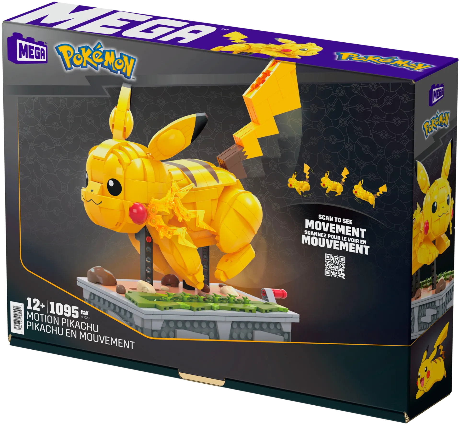 MEGA™ Pokémon™ Motion Pikachu -rakennussetti - 2