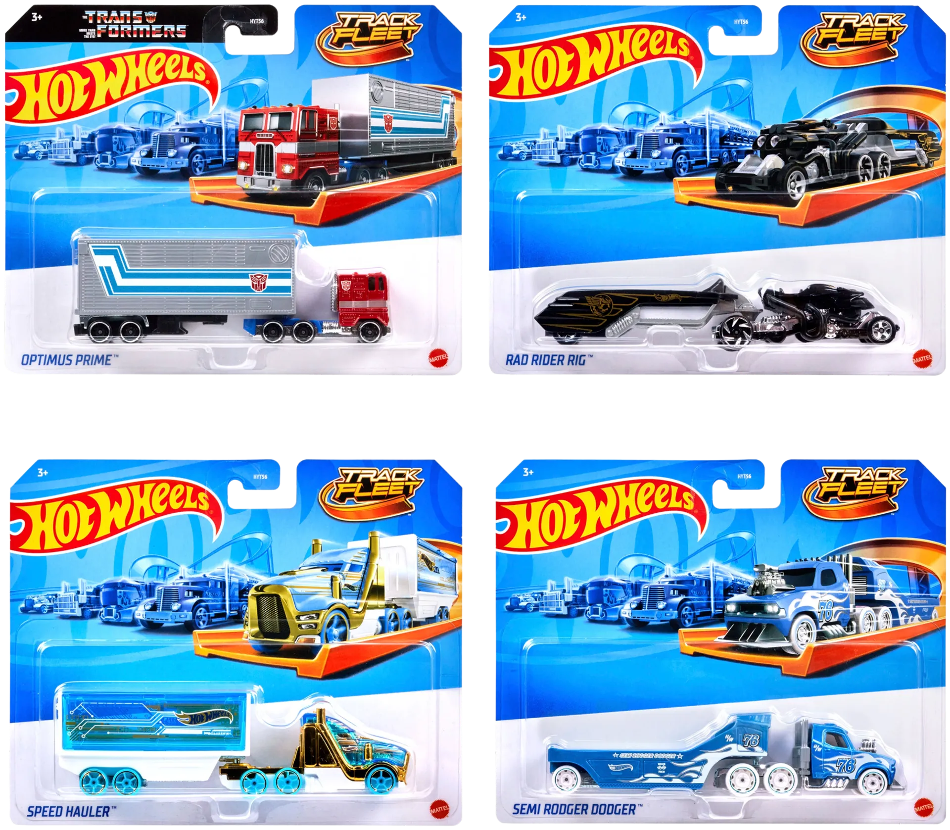 Hot Wheels Track Fleet -kilparekka - 1