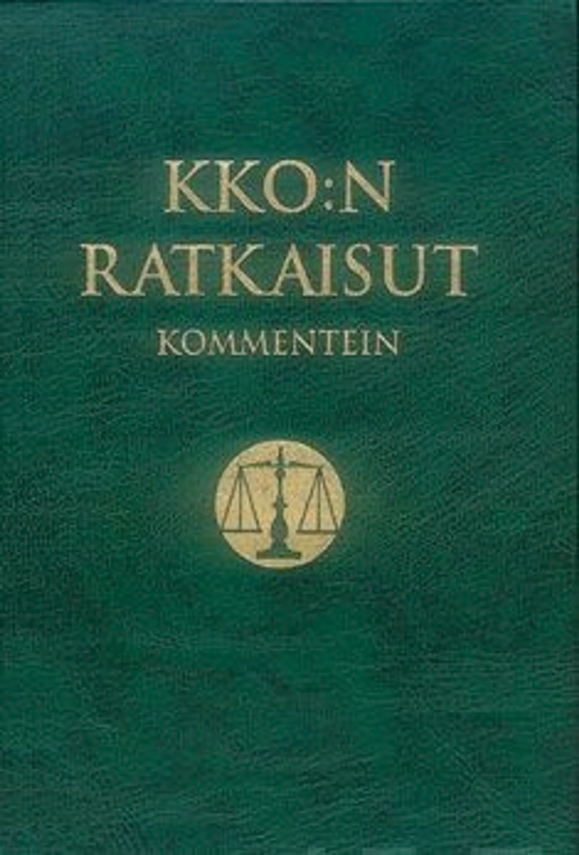 KKO:n ratkaisut kommentein I 1998