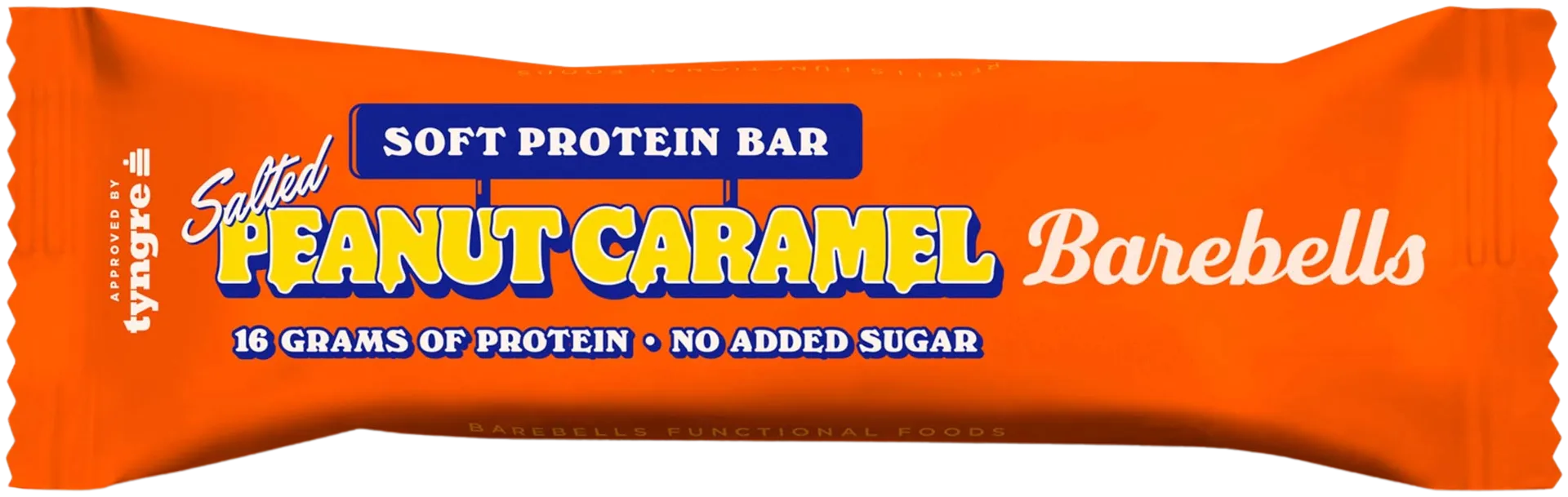 55g Barebells Soft Salted Peanut Caramel proteiinipatukka