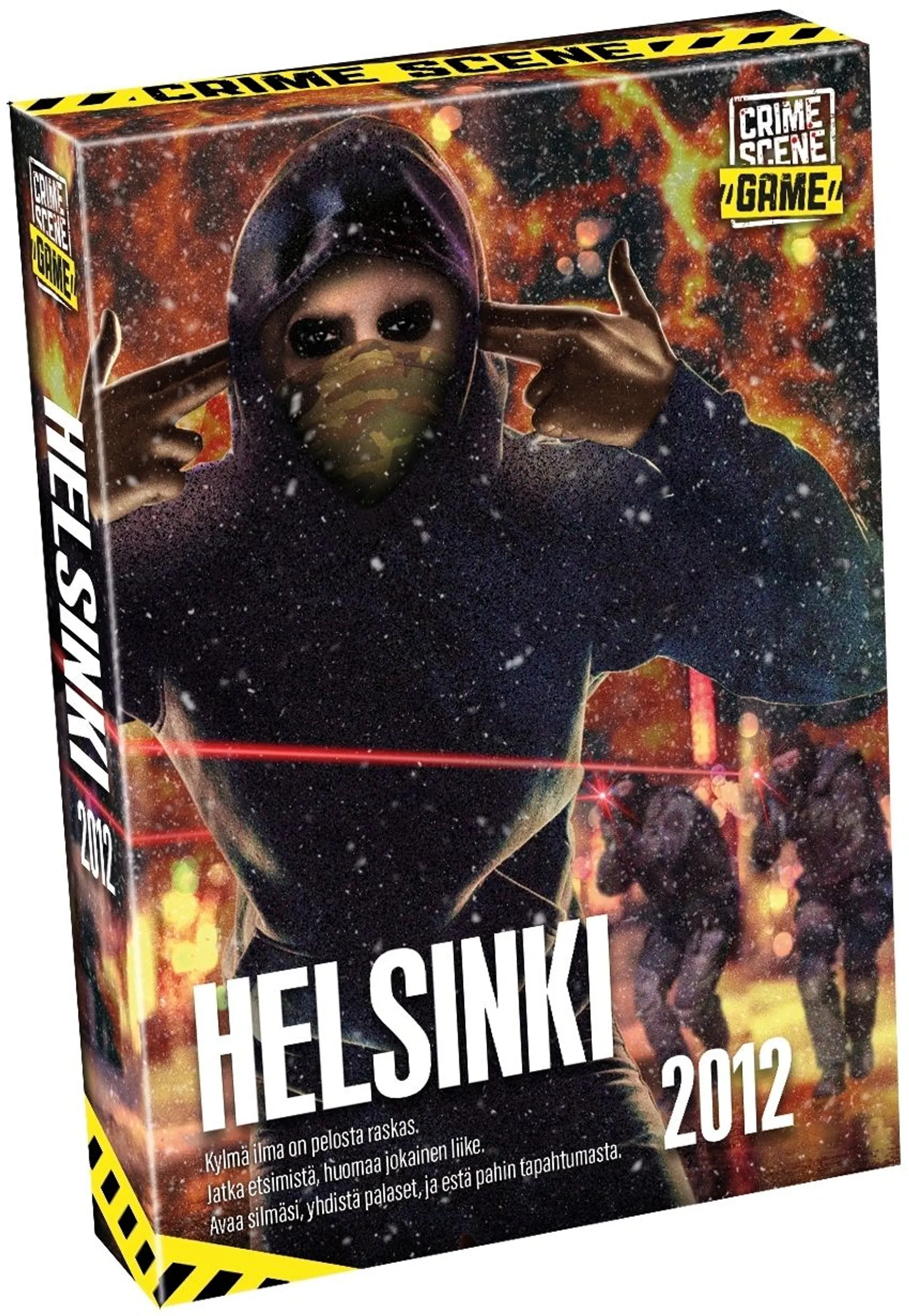 Tactic rikospaikkapeli Crime Scene Helsinki 2012