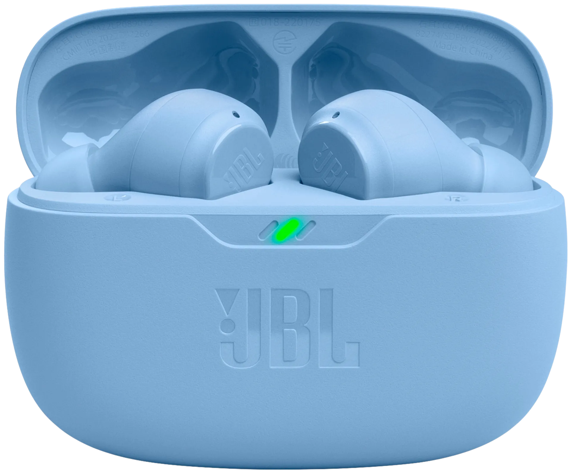 JBL Bluetooth nappikuulokkeet Vibe Beam sininen - 2