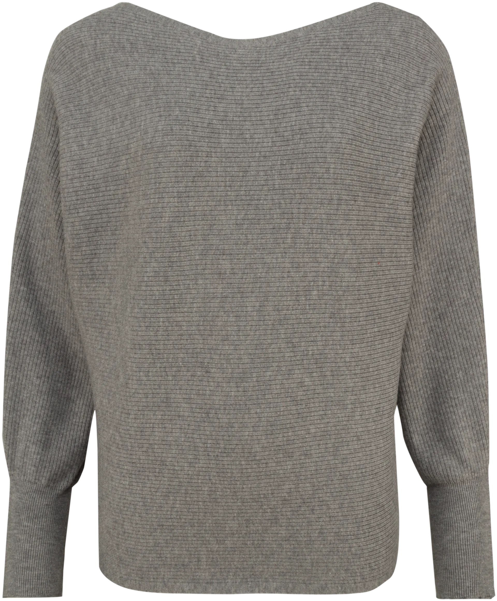 Tex naisten ribbineulepusero I970203 - Grey - 1