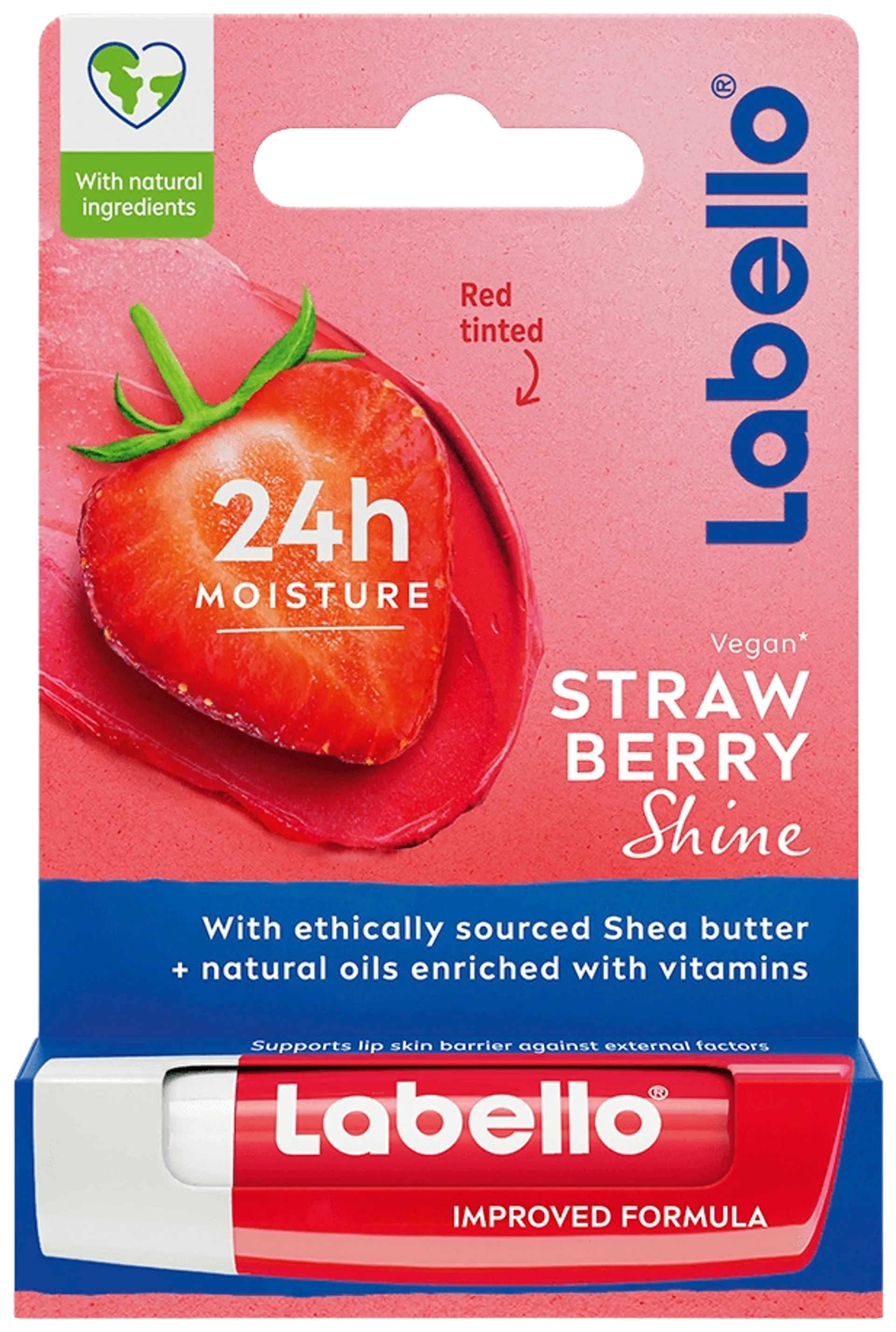 Labello 4,8g Strawberry Shine -huulivoide