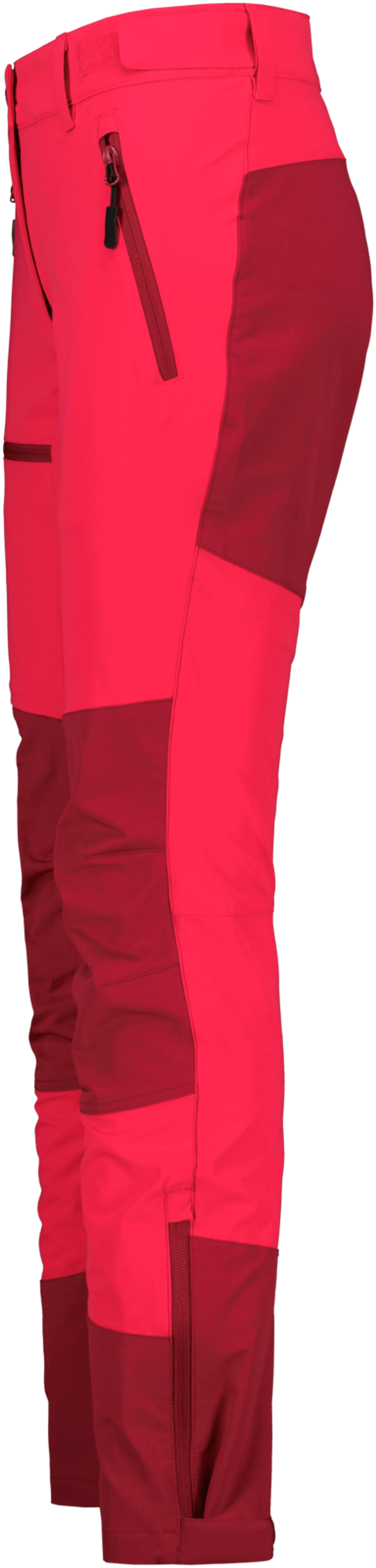Luode12 naisten retkeilyhousut 223L112462 - Pink-Red - 3