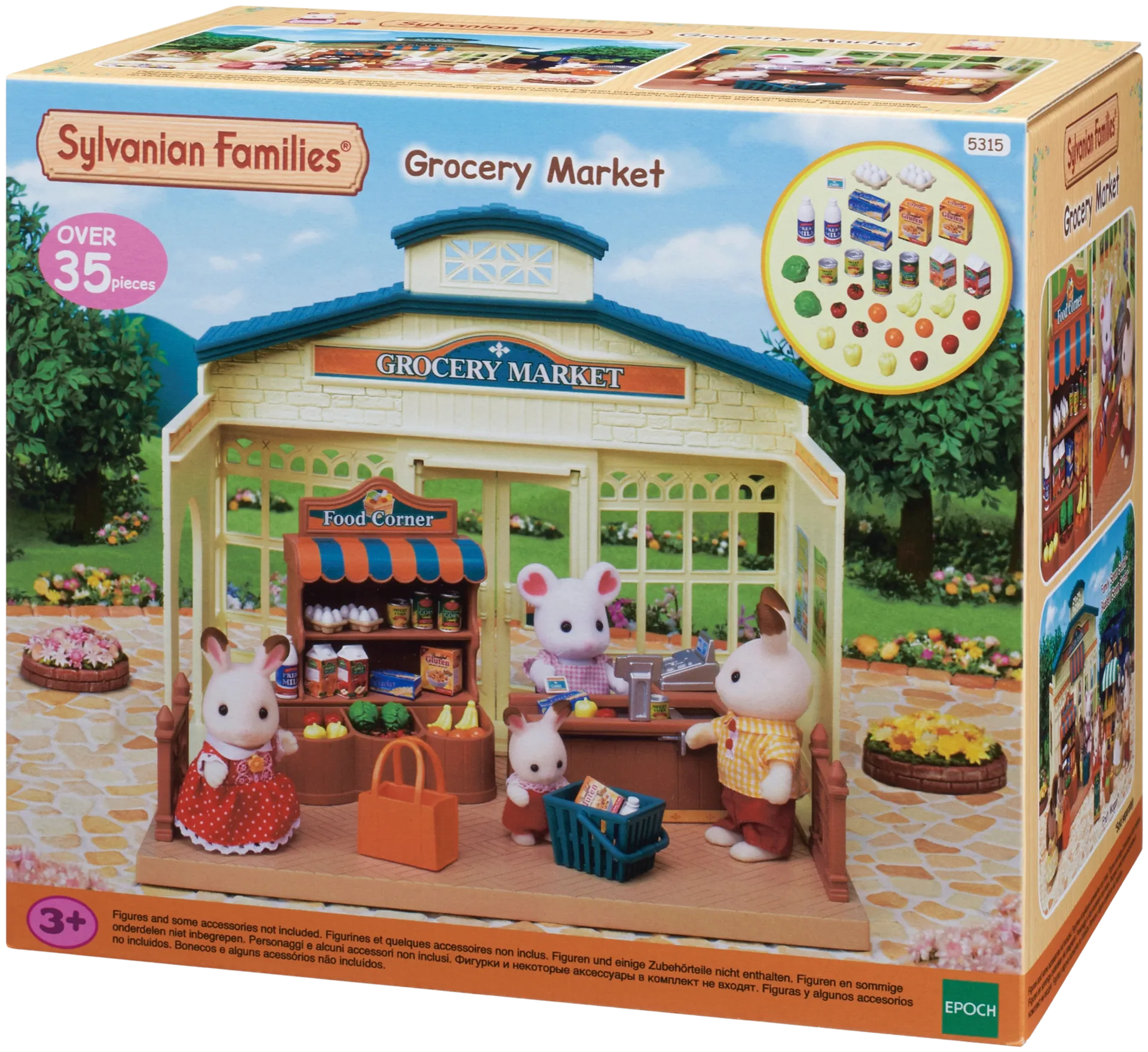 Sylvanian Families Kylän supermarket - 1