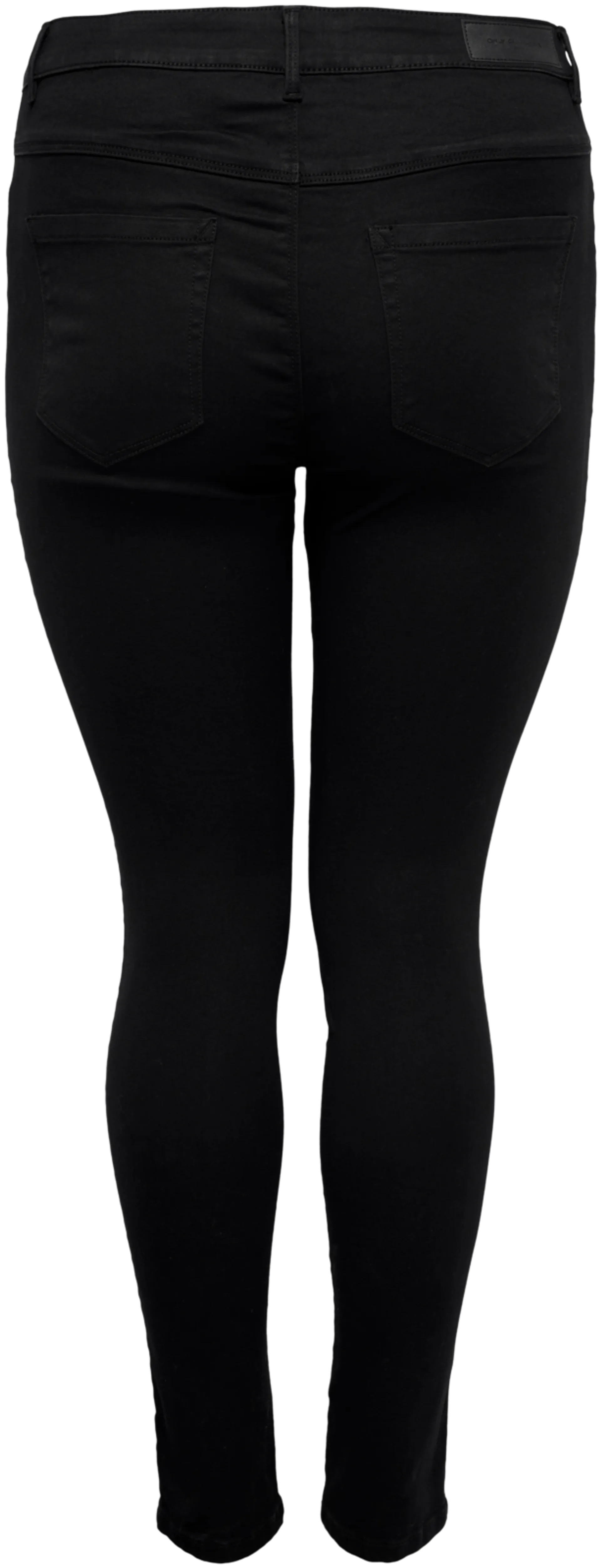 Only Carmakoma naisten skinny farkut Caraugusta - BLACK - 2