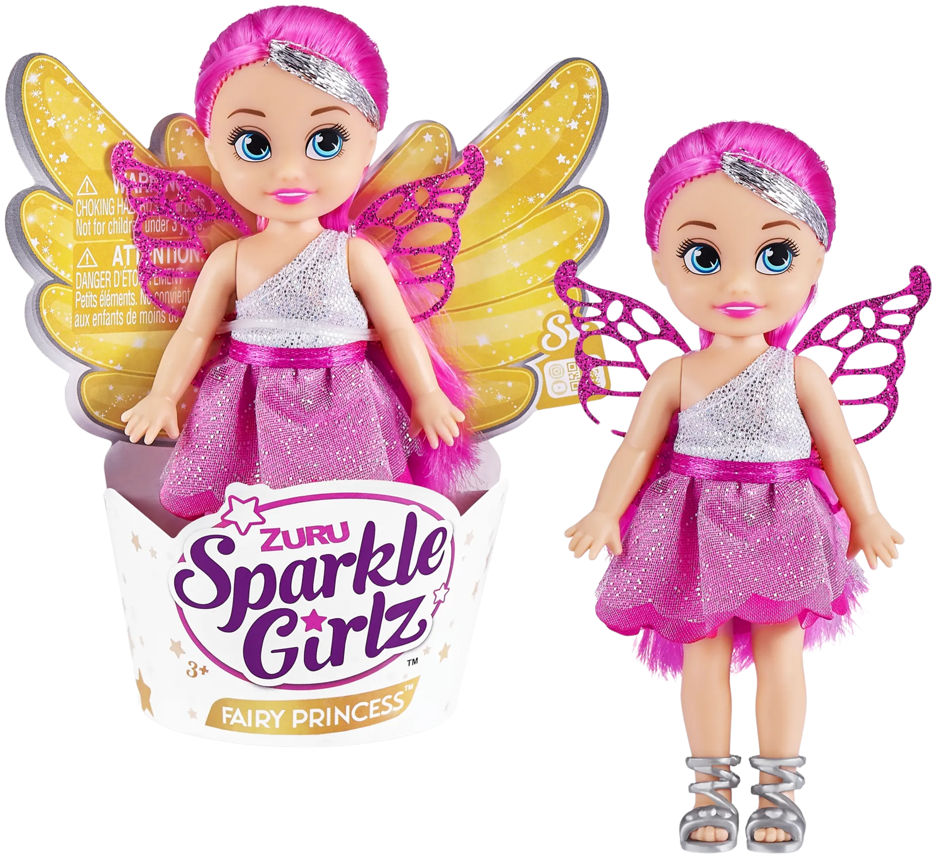 Fairy princess cupcake doll - 5