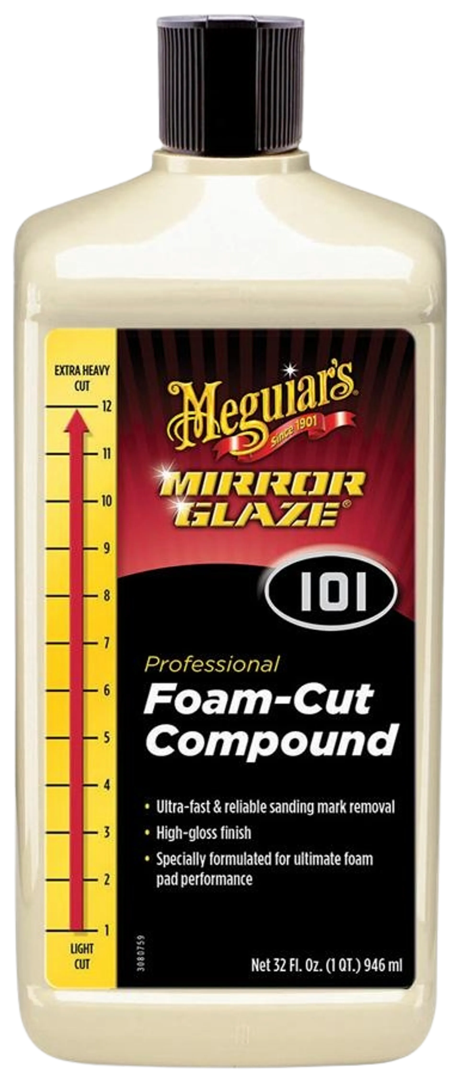 Meguiars mirror glaze foam cut compound kiilloitusaine