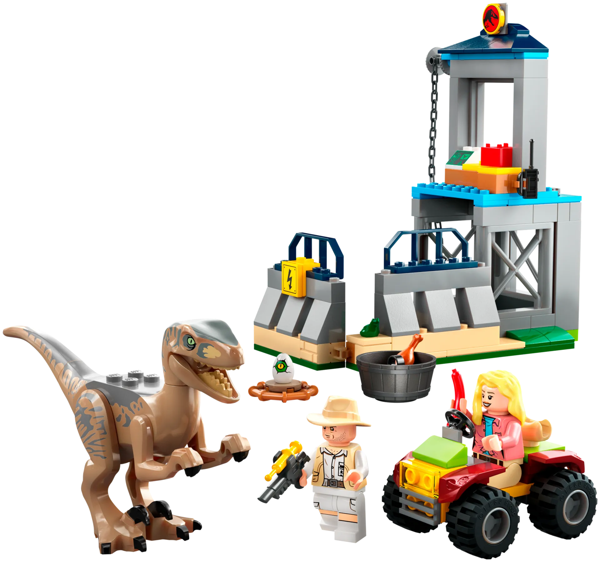 LEGO Jurassic World 76957 Velociraptorin pako - 4