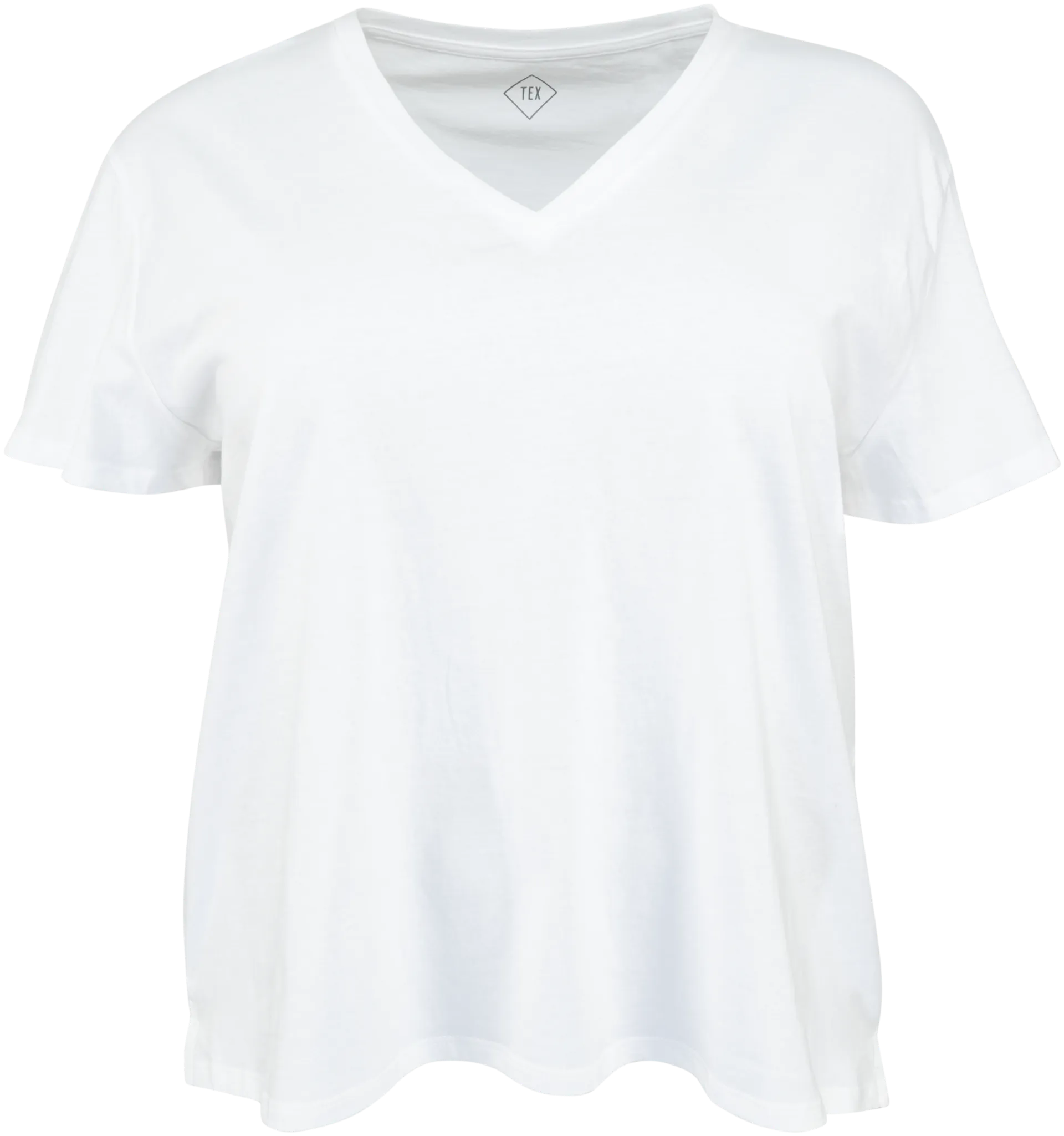 TEX naisten t-paita I879726, D-mitoitus - WHITE 1 - 1