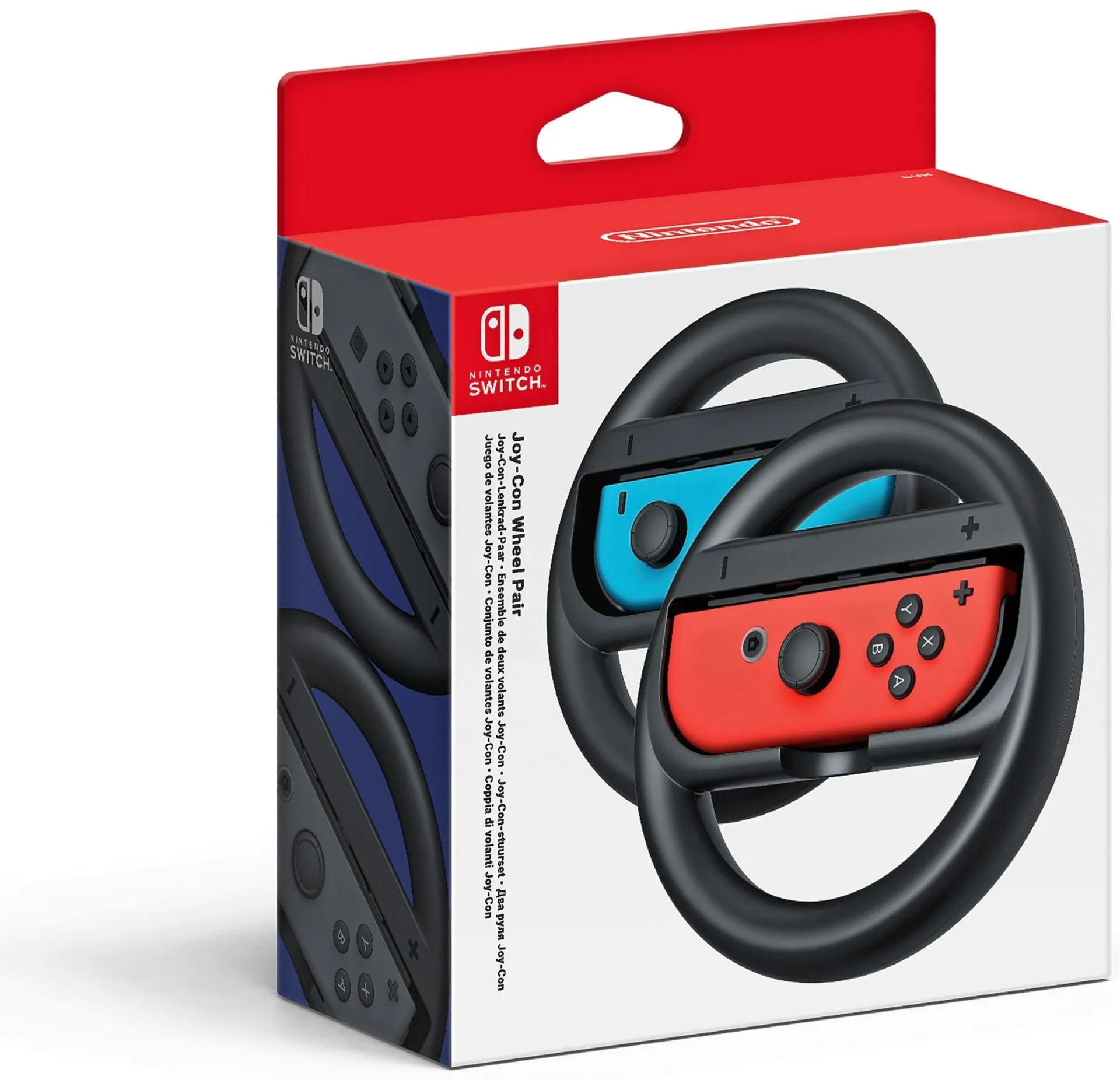 Nintendo Switch rattipari Joy-Con Wheel punainen&sininen