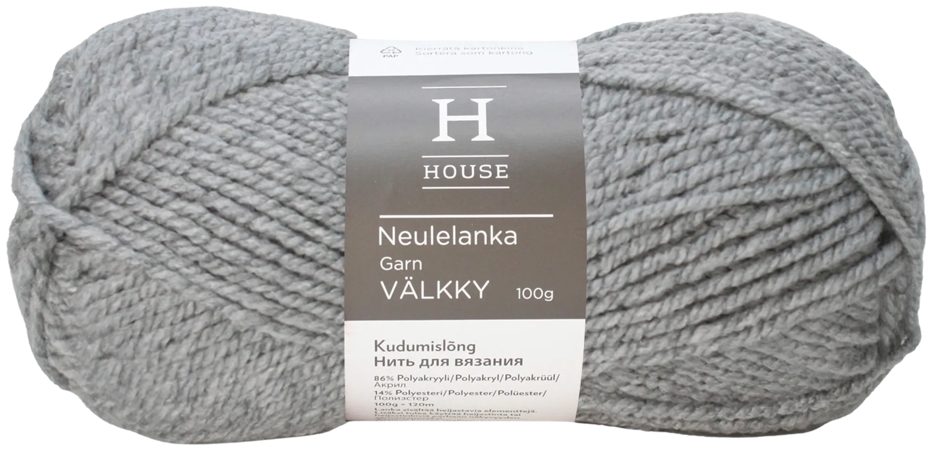 House Lanka Välkky House 100g Grey 195