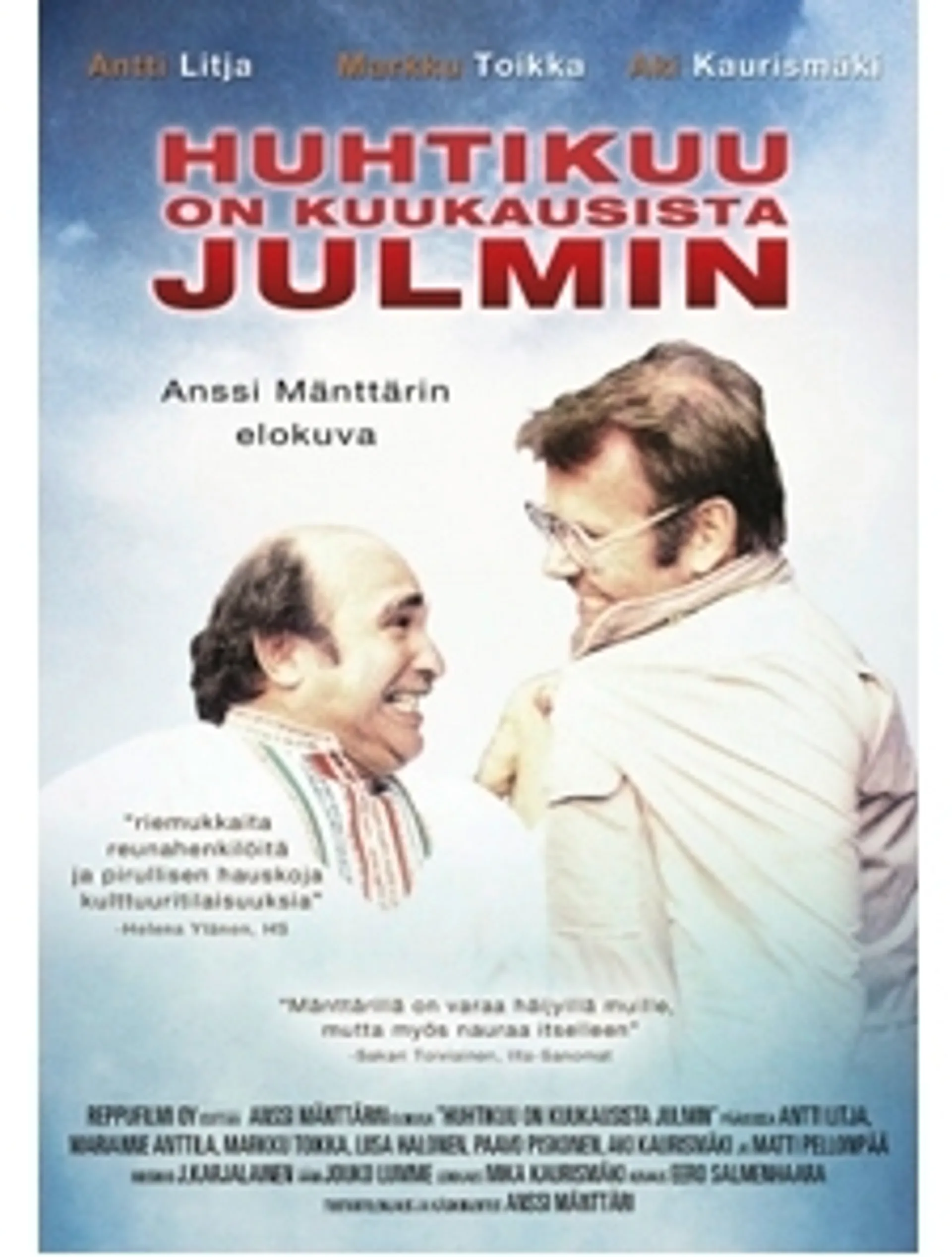 Huhtikuu on kuukausista julmin DVD