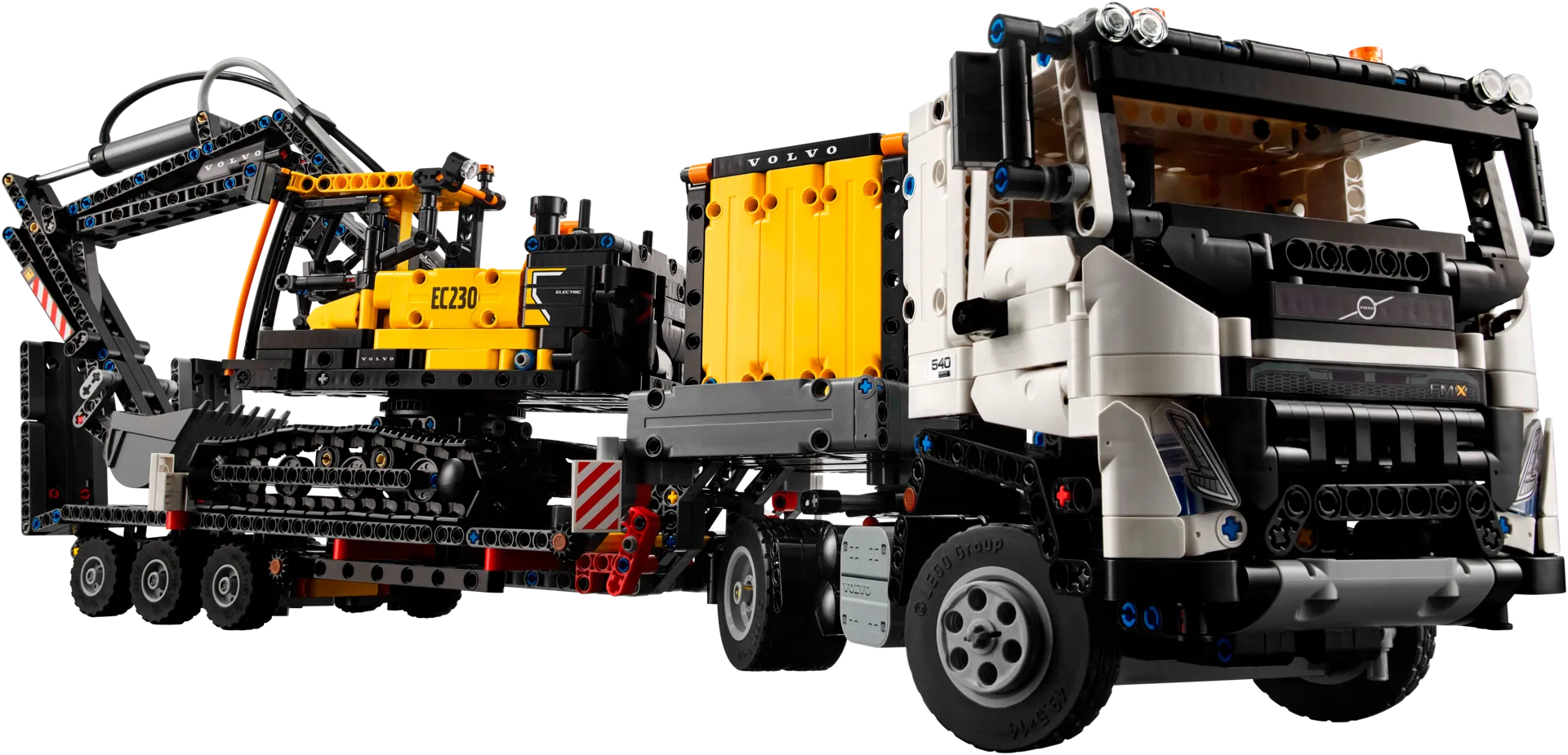 LEGO® Technic 42175 - Volvo FMX kuorma-auto ja EC230 Electric ?kaivukone - 4