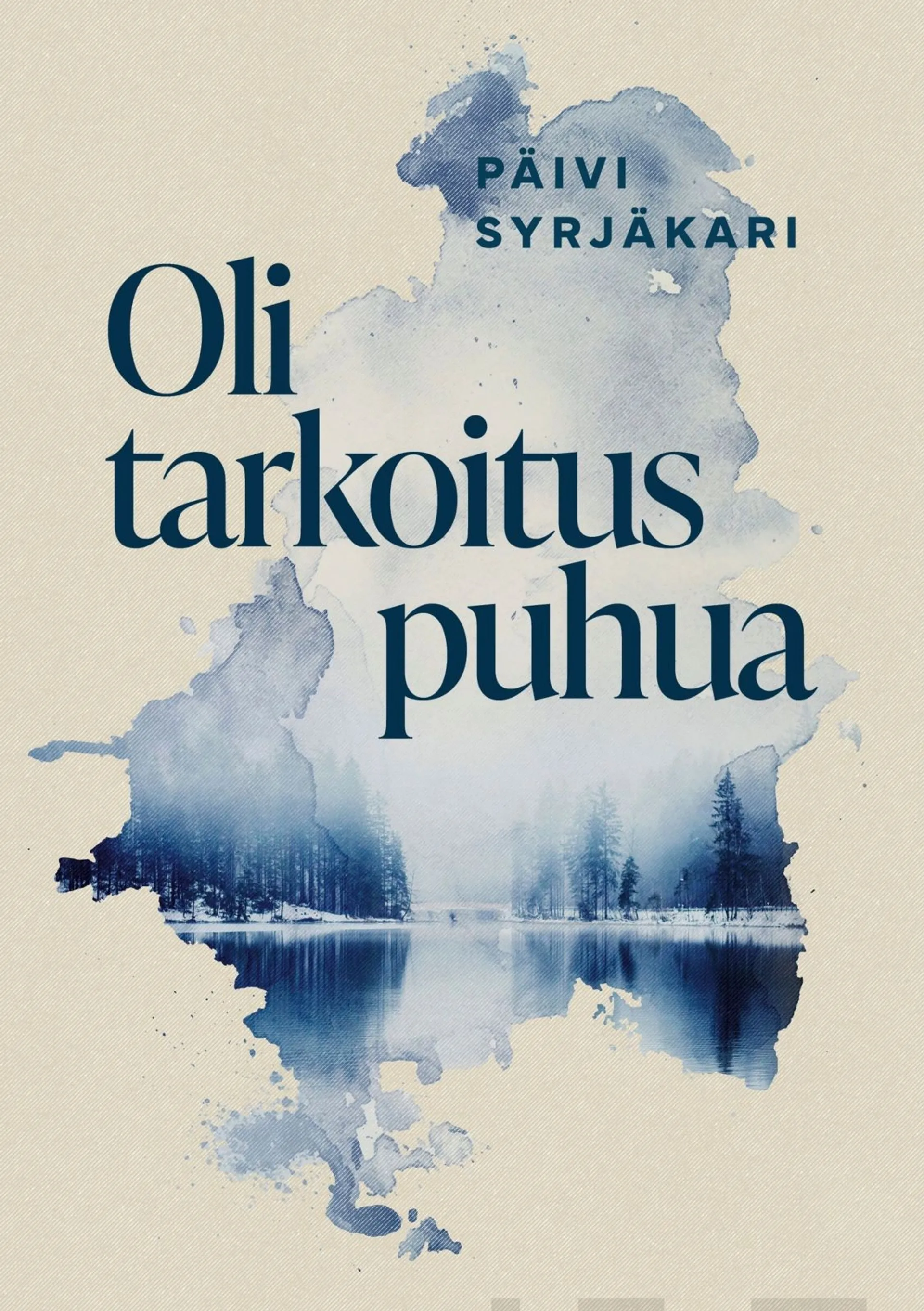 Syrjäkari, Oli tarkoitus puhua