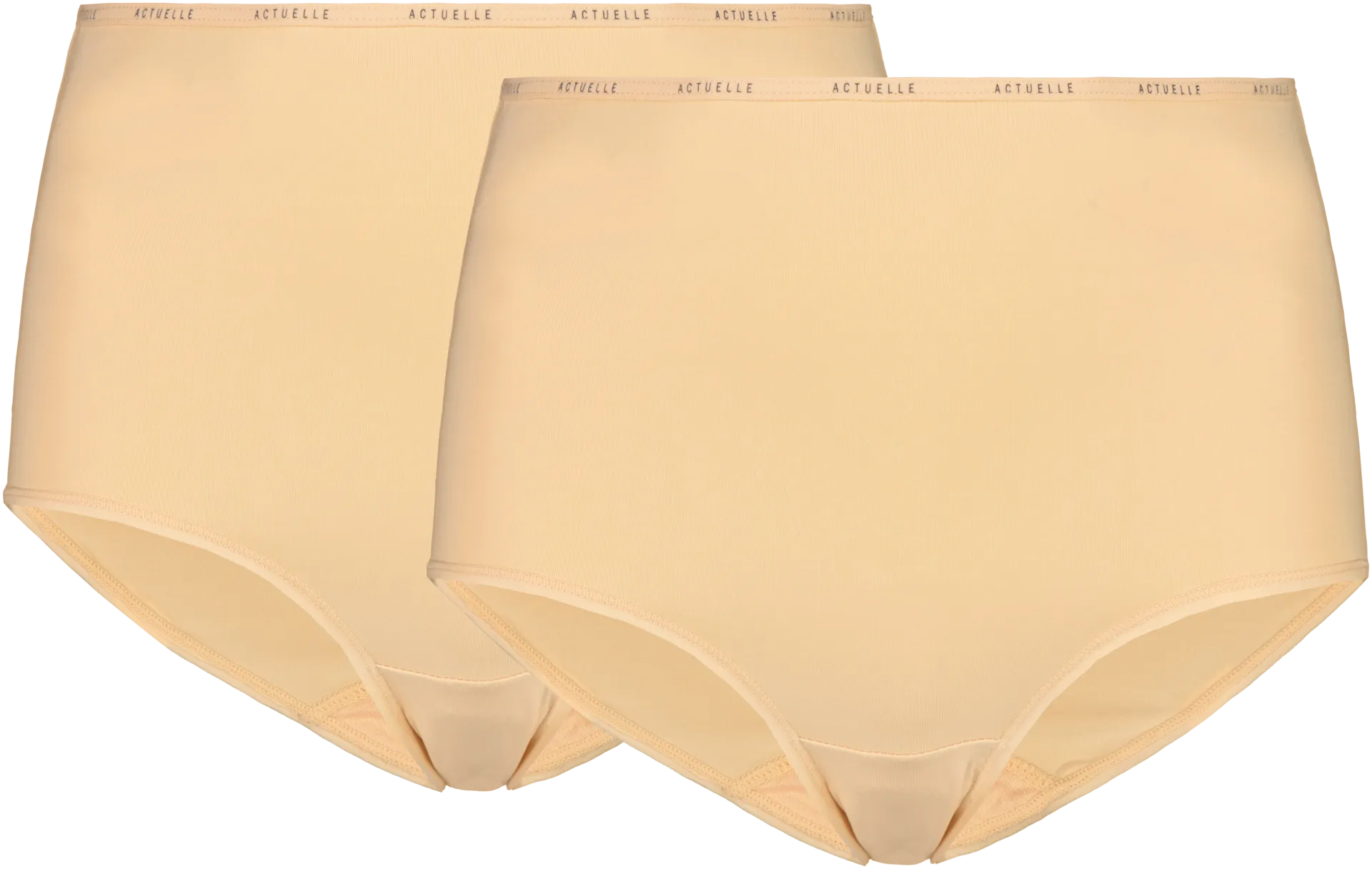 Actuelle naisten alushousut Maxi Basic 2-pack - NUDE - 1