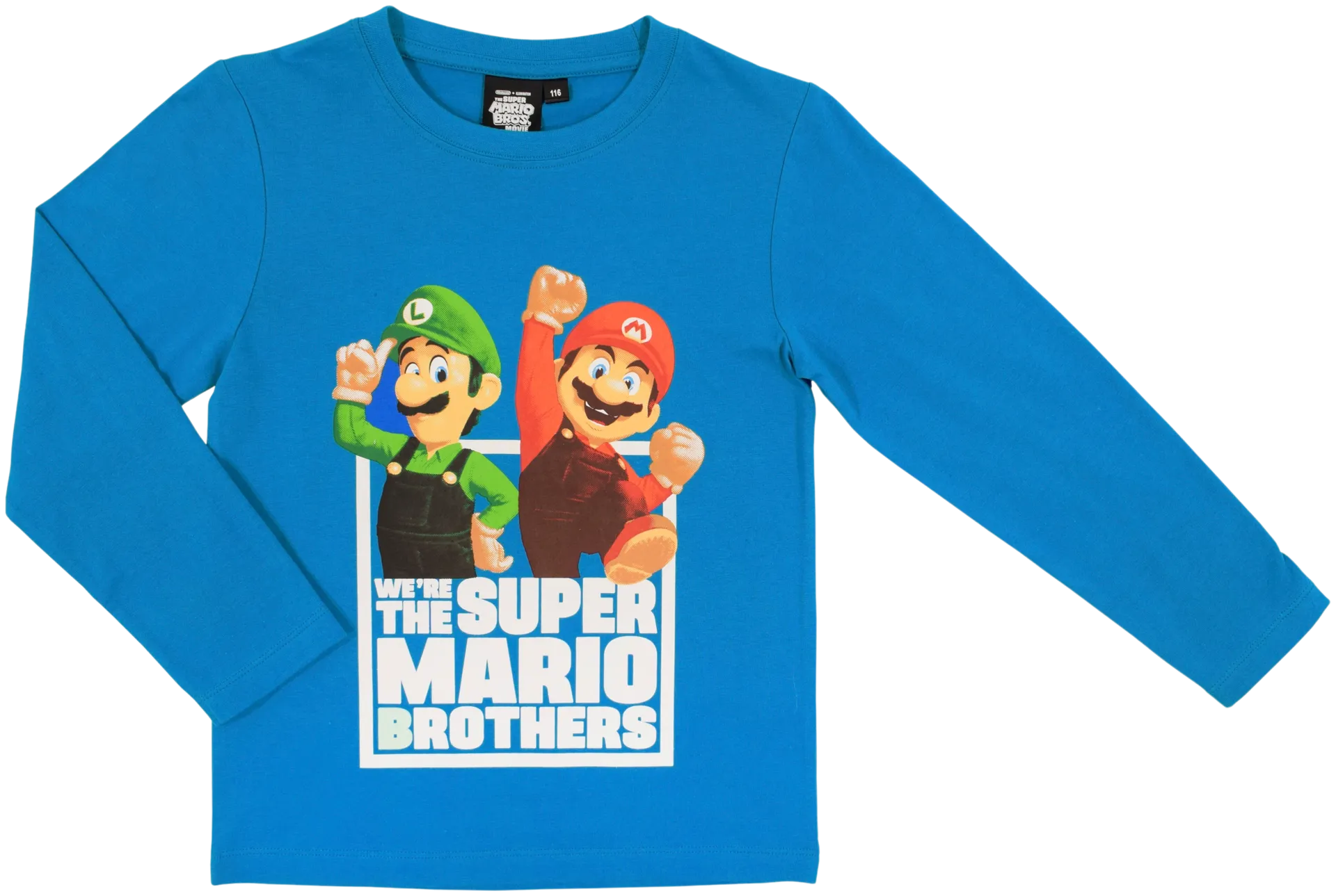 Super Mario lasten trikoopusero - SININEN