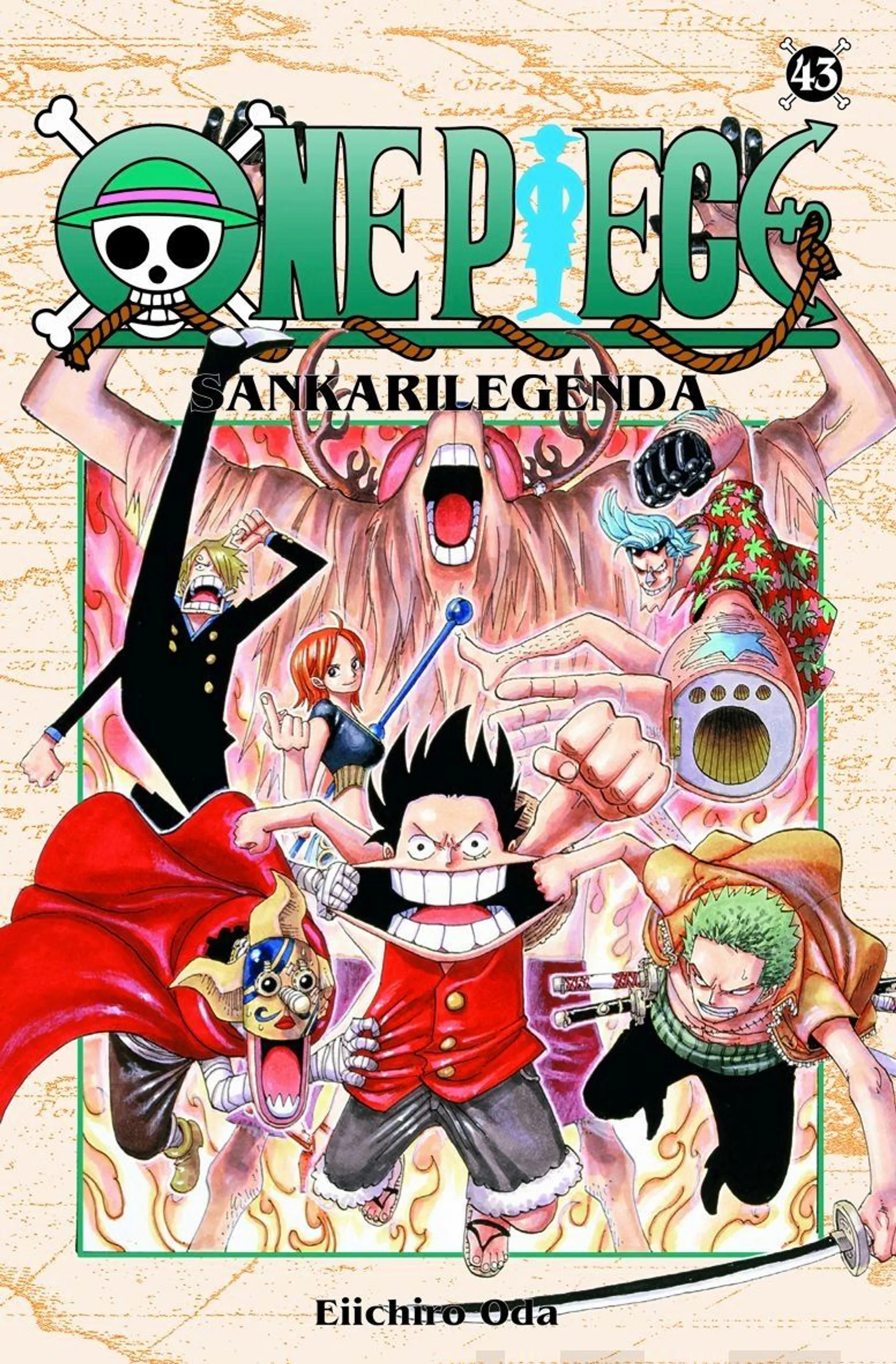 Oda, One piece 43 - sankarilegenda