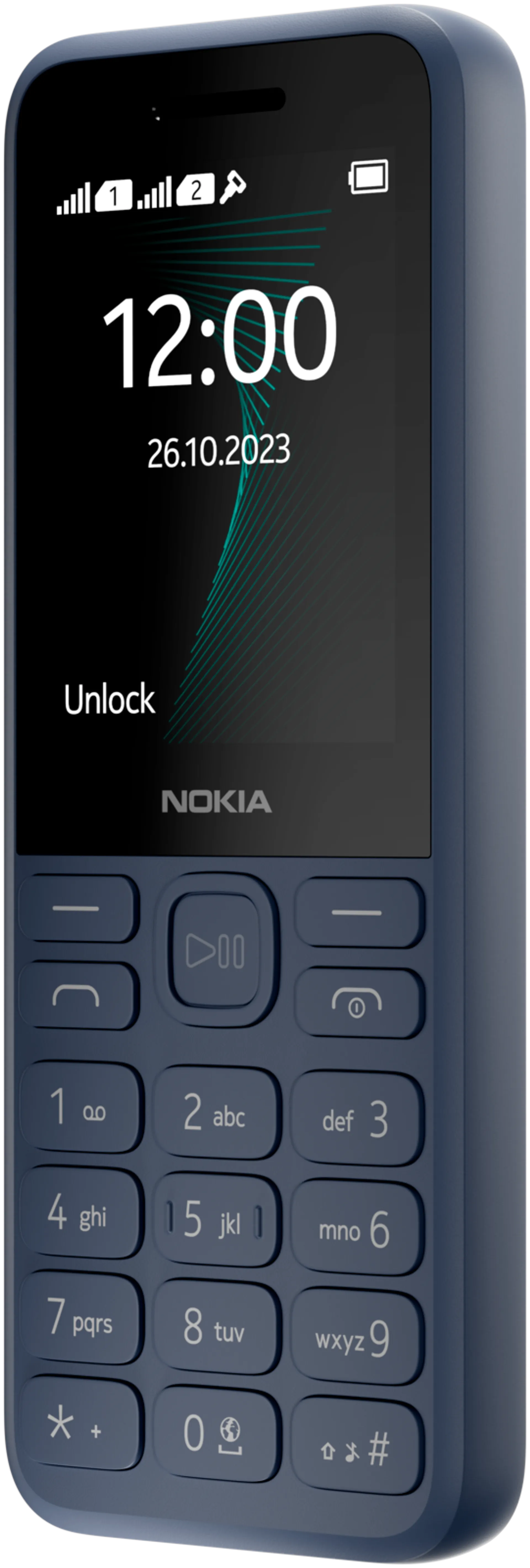 Nokia 130 peruspuhelin tummansininen - 3