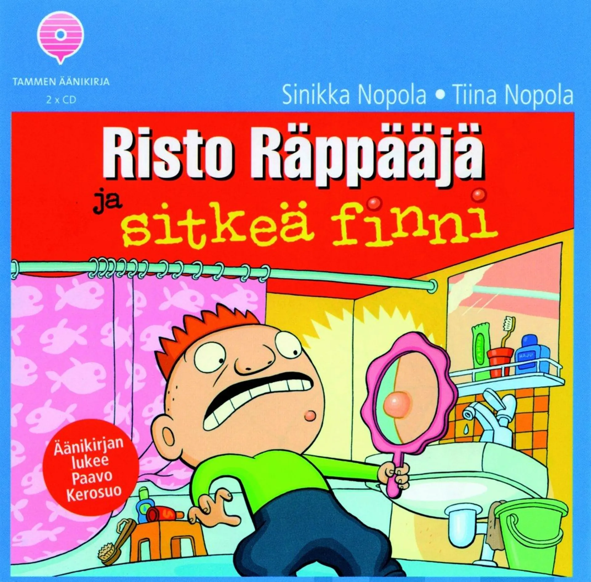 Risto Räppääjä ja sitkeä finni (2 cd)