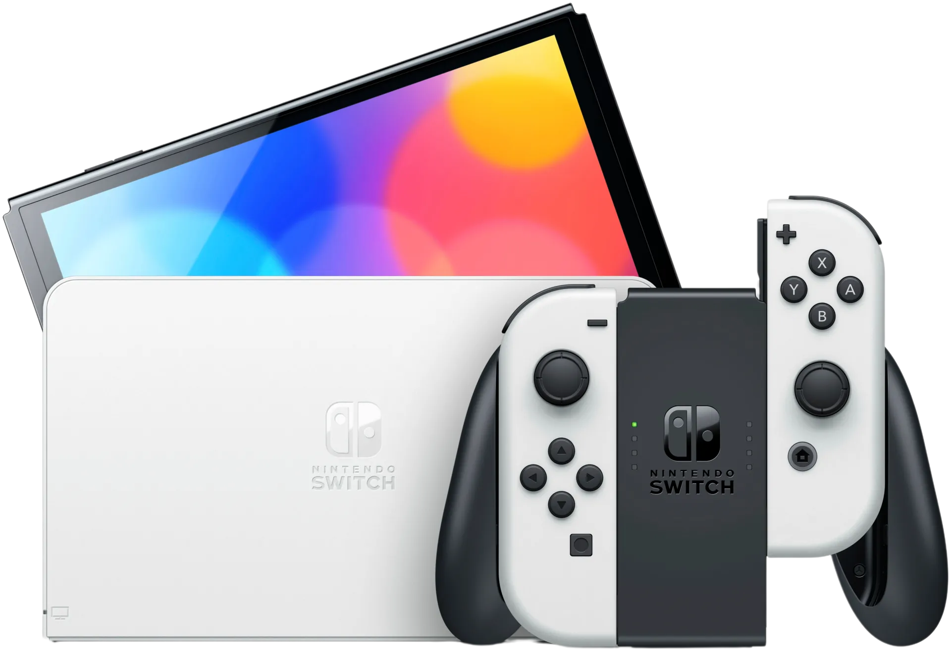 Nintendo Switch pelikonsoli OLED  White - 2