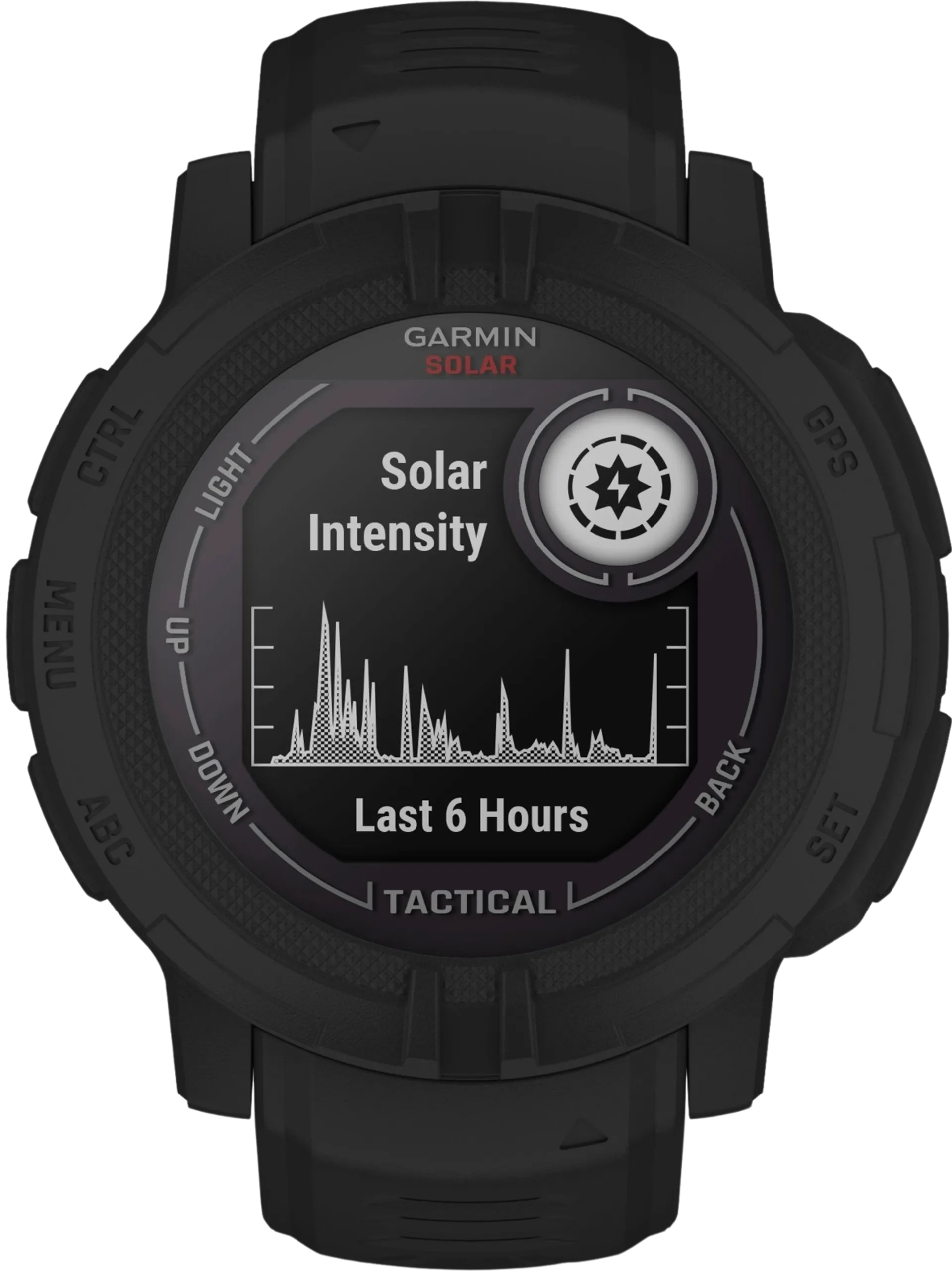 Garmin Instinct 2 solar taktinen versio multisport GPS kello, musta - 2