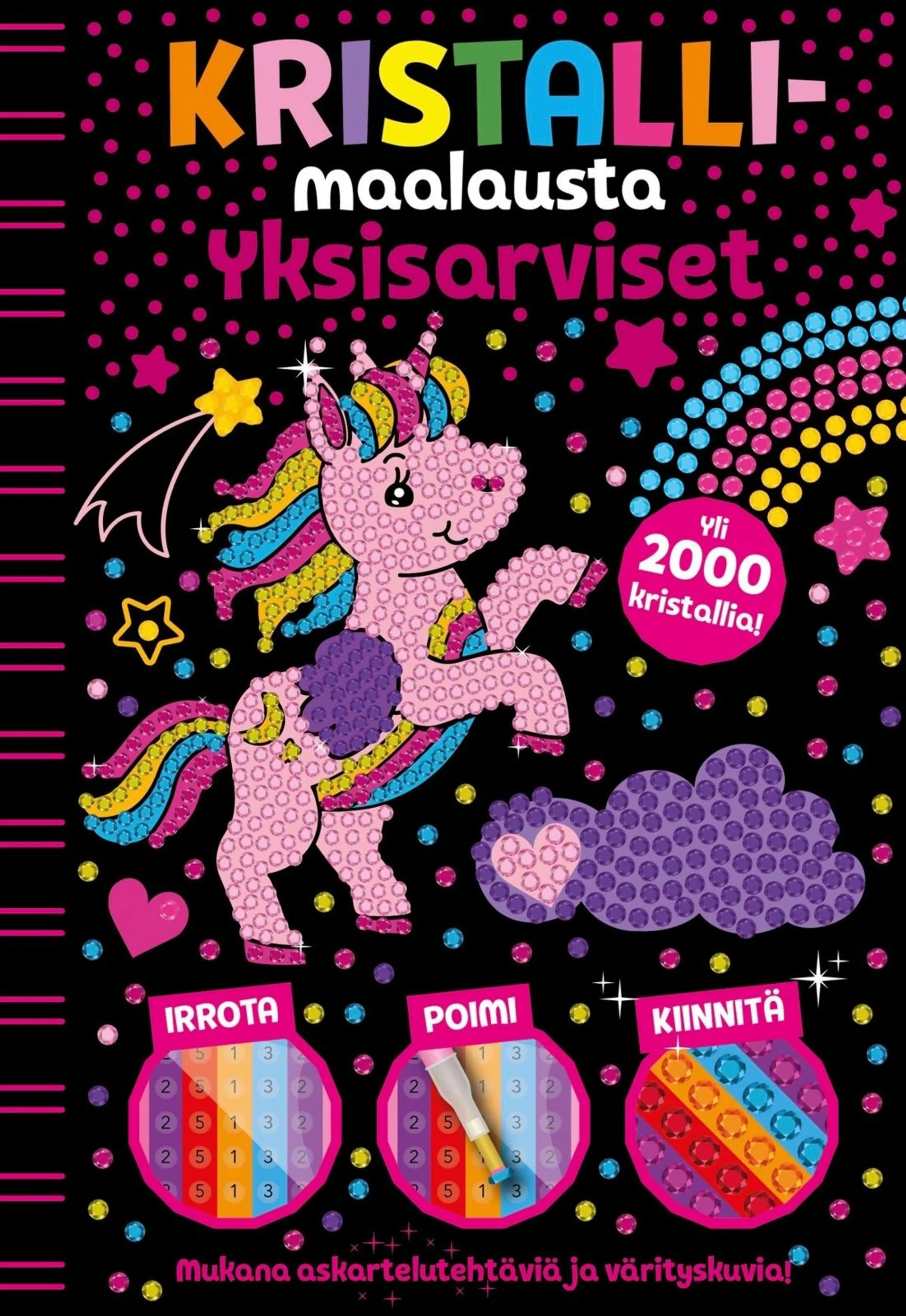 Kristallimaalausta, Yksisarviset