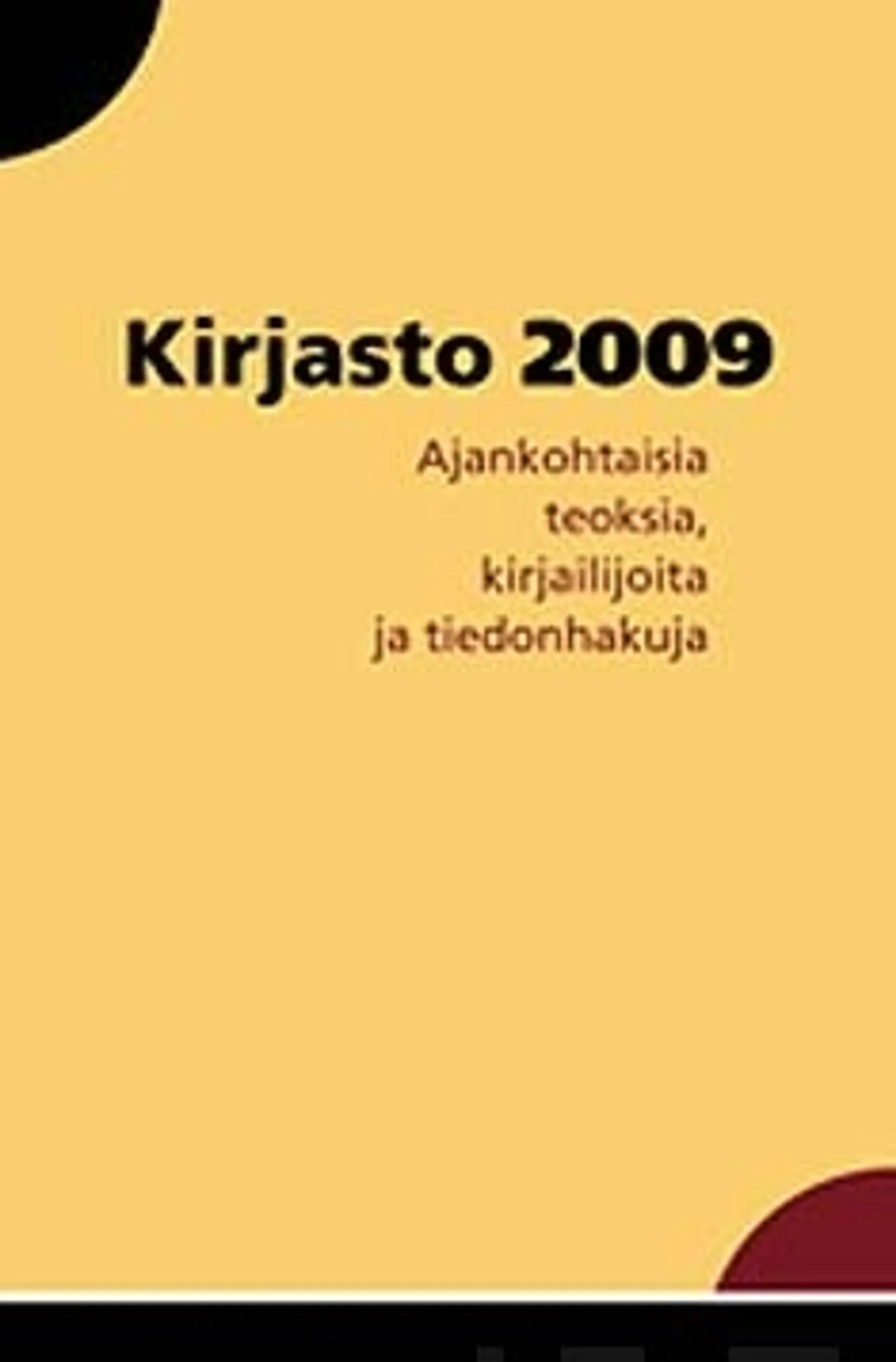 Kirjasto 2009