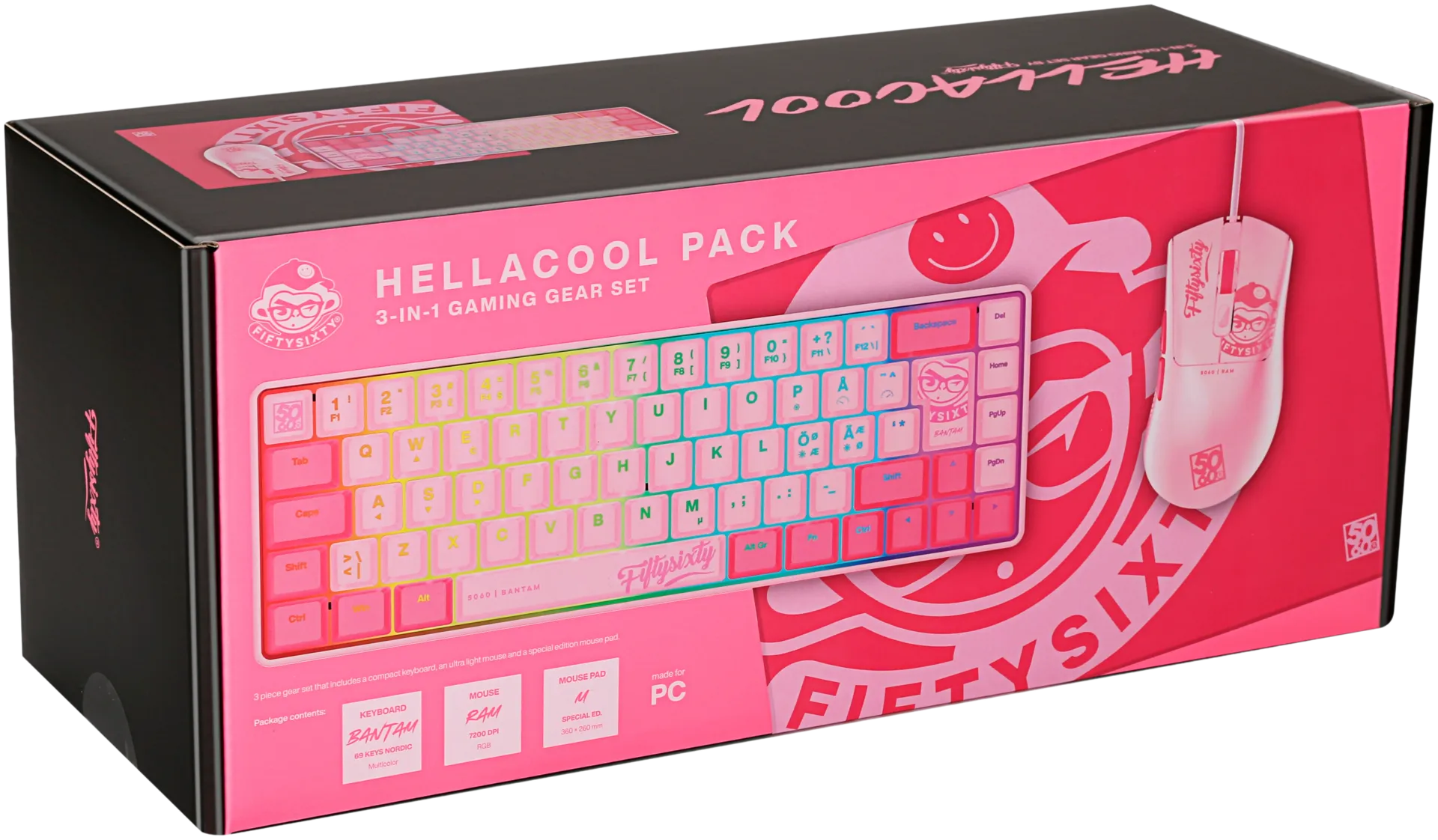 5060 3IN1 HELLACOOL BUNDLE Pinkki - 2