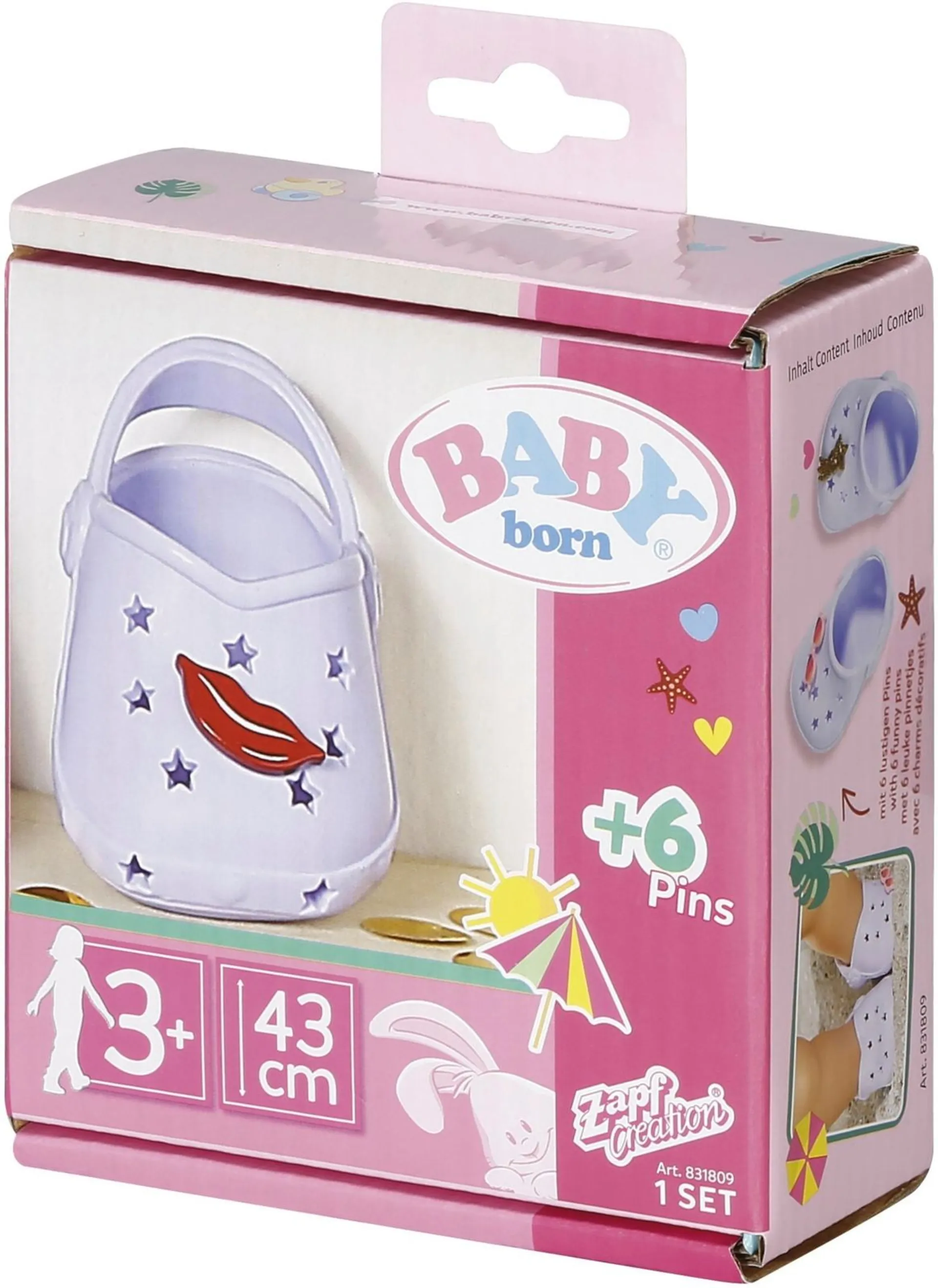 BABY born Holiday Shoes kengät 43 cm - 4