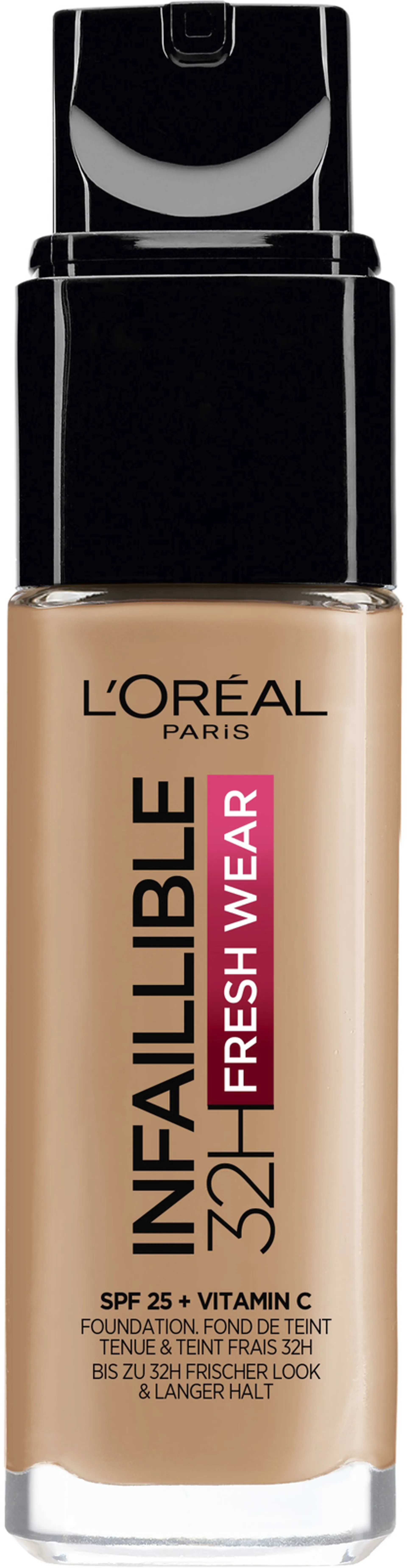 L'Oréal Paris Infaillible Fresh Wear 260 Golden Sun meikkivoide 30ml - 2