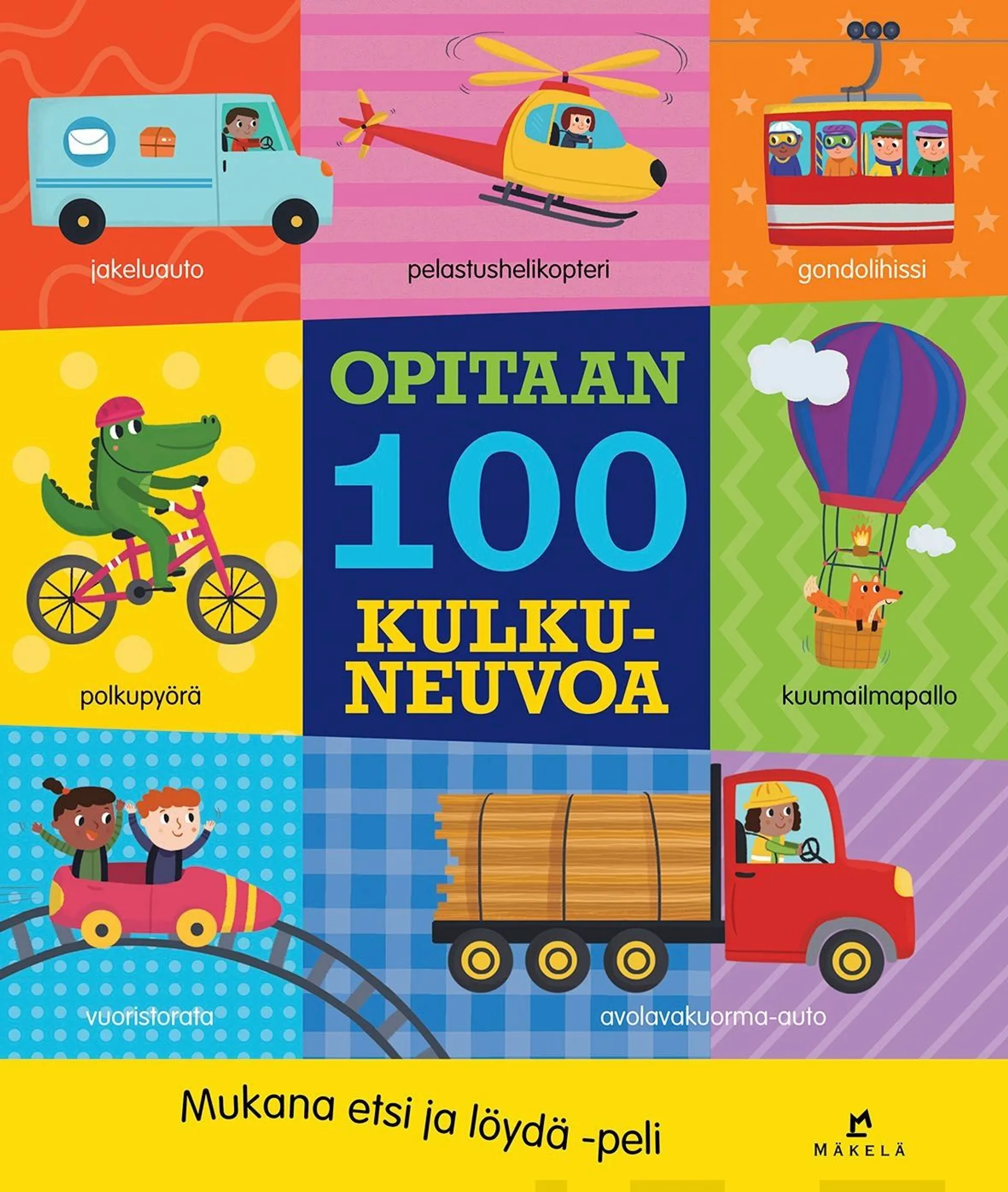 Opitaan 100 kulkuneuvoa