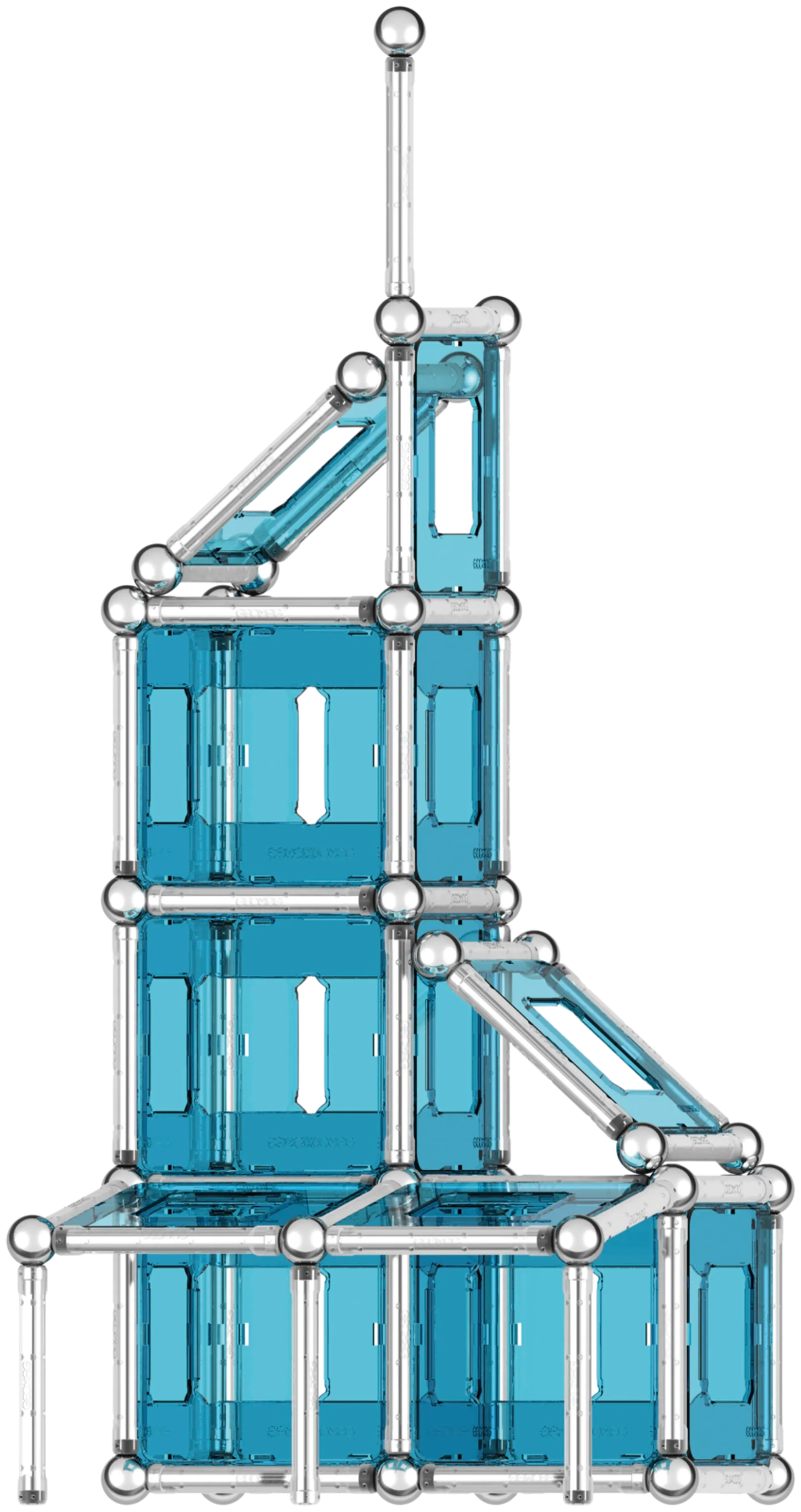 Geomag Pro-L New Yorkin maamerkit magneettinen rakennussarja 174 osaa - 2