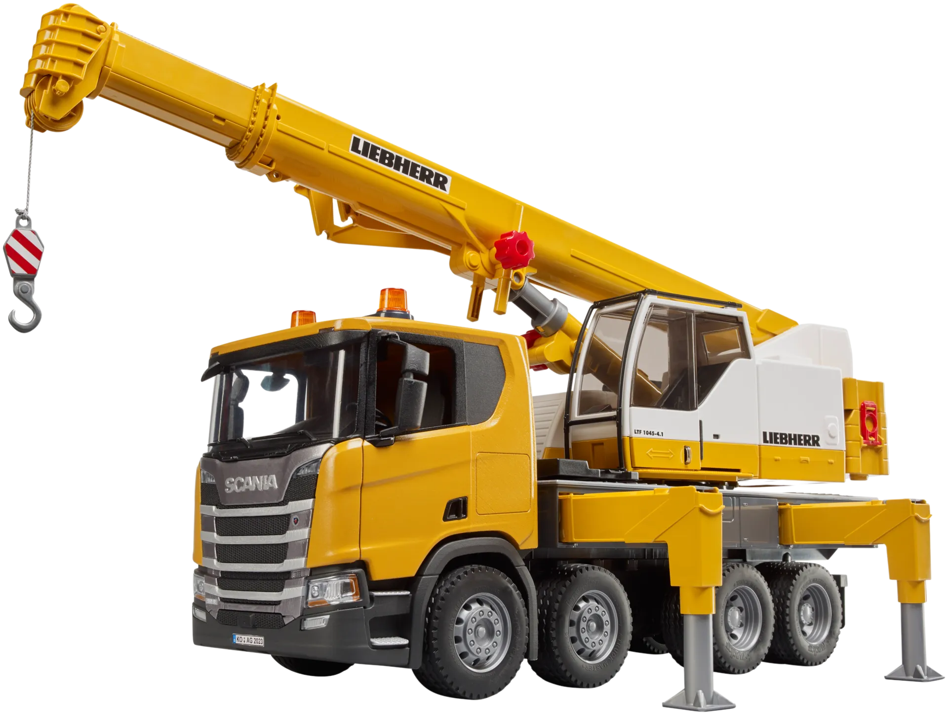 Bruder Scania Super 560R Liebherr nosturiauto - 1