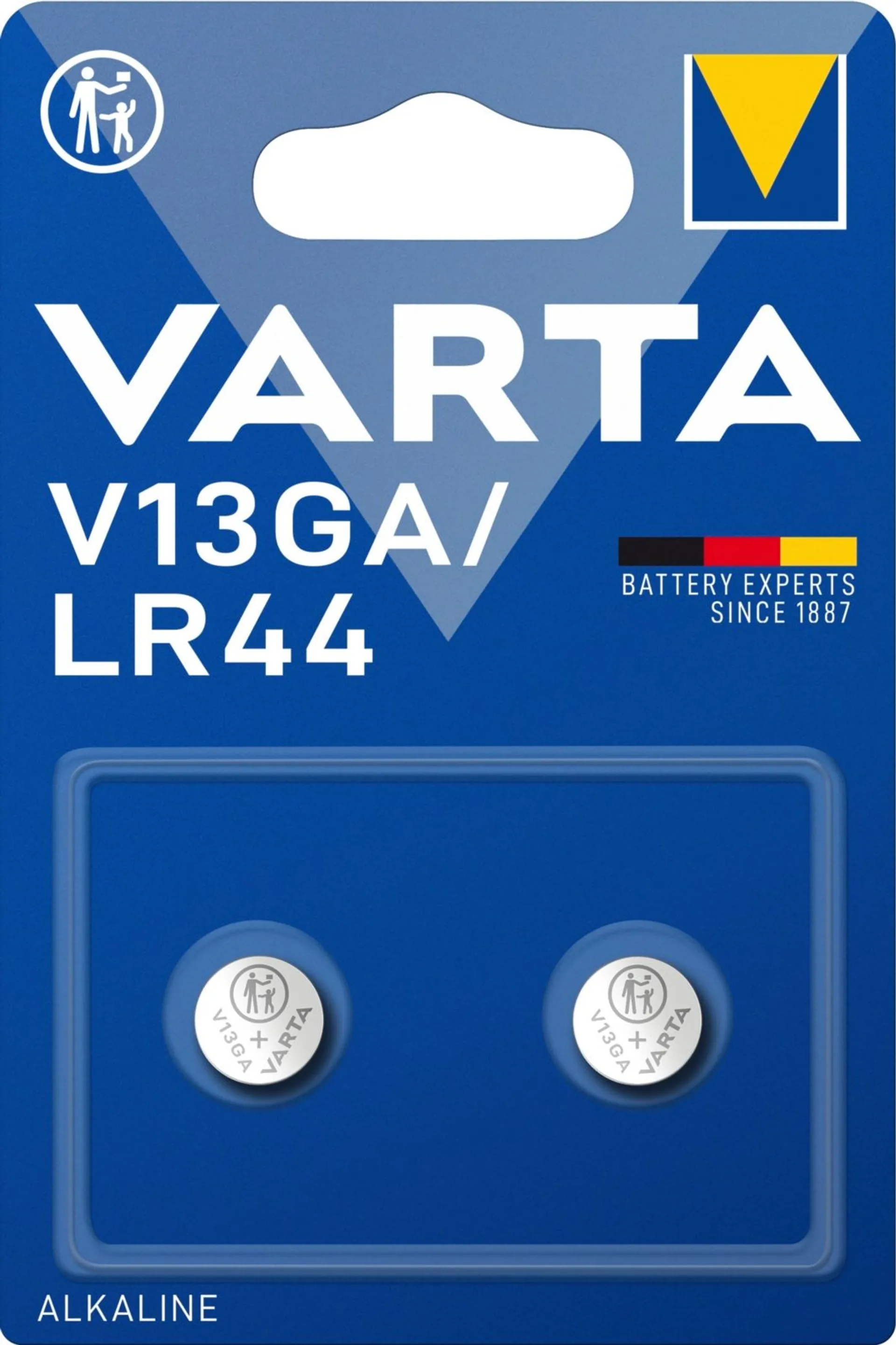 Varta Professional Electronics 2xV13GA alkaliparisto - 1