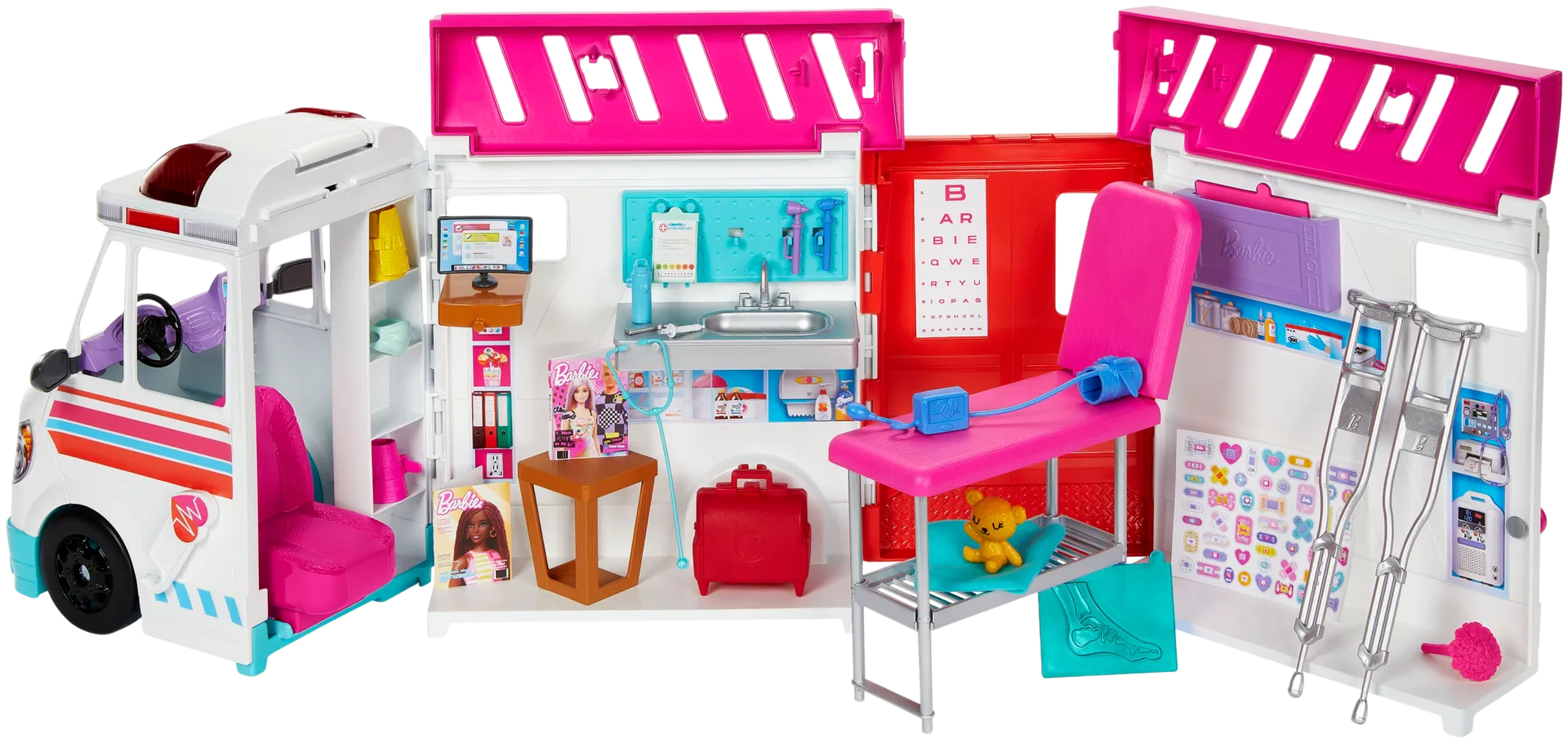 Barbie Care Clinic -ambulanssi - 1