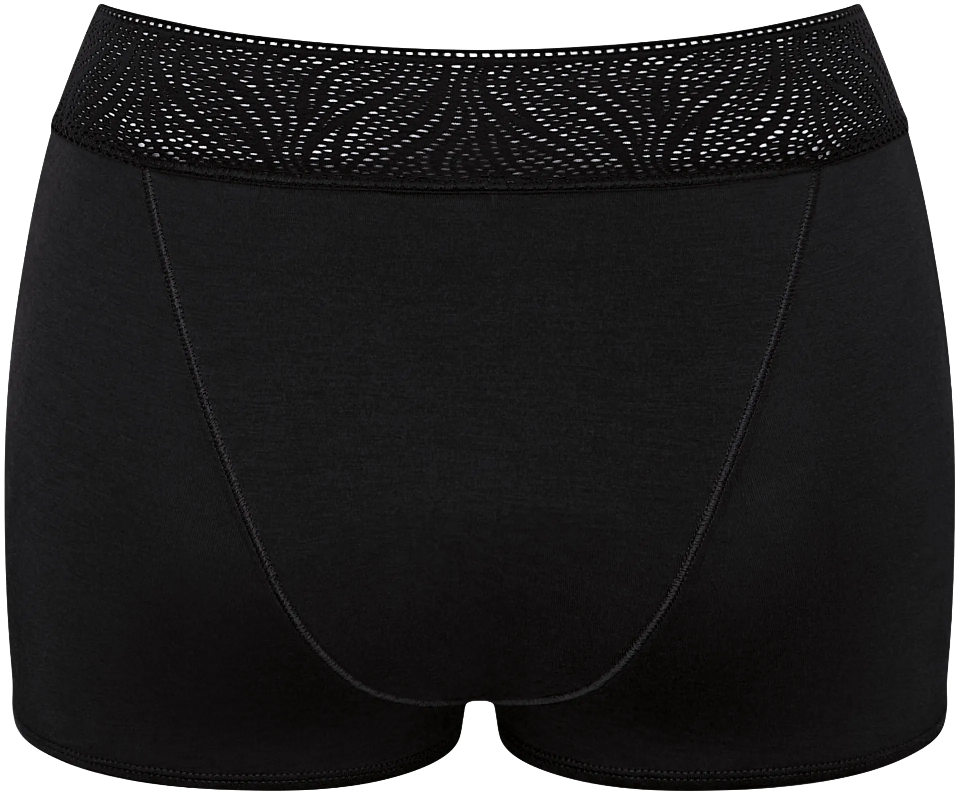 Sloggi naisten short-malliset kuukautishousut medium - BLACK - 2