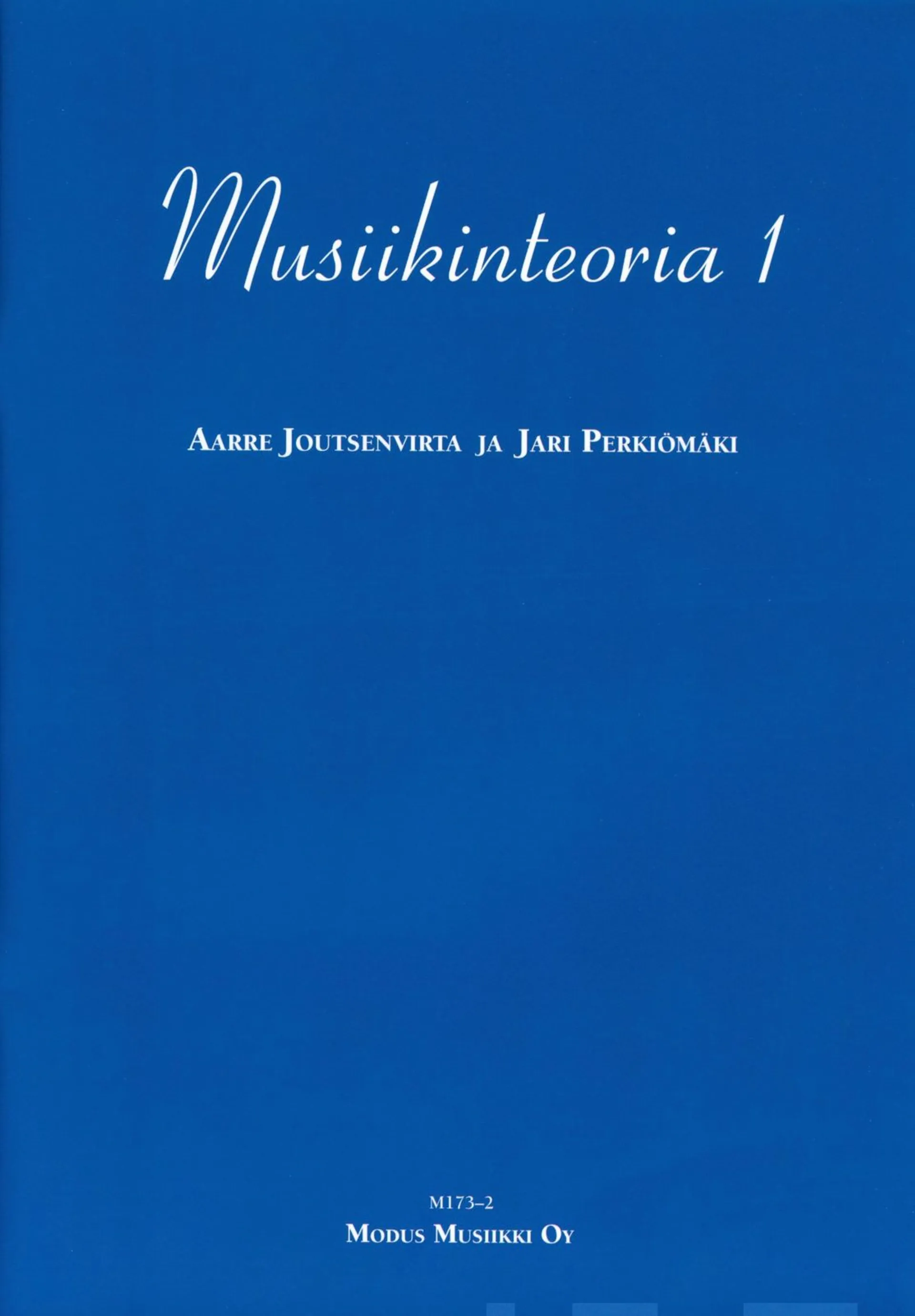 Joutsenvirta, Musiikinteoria 1